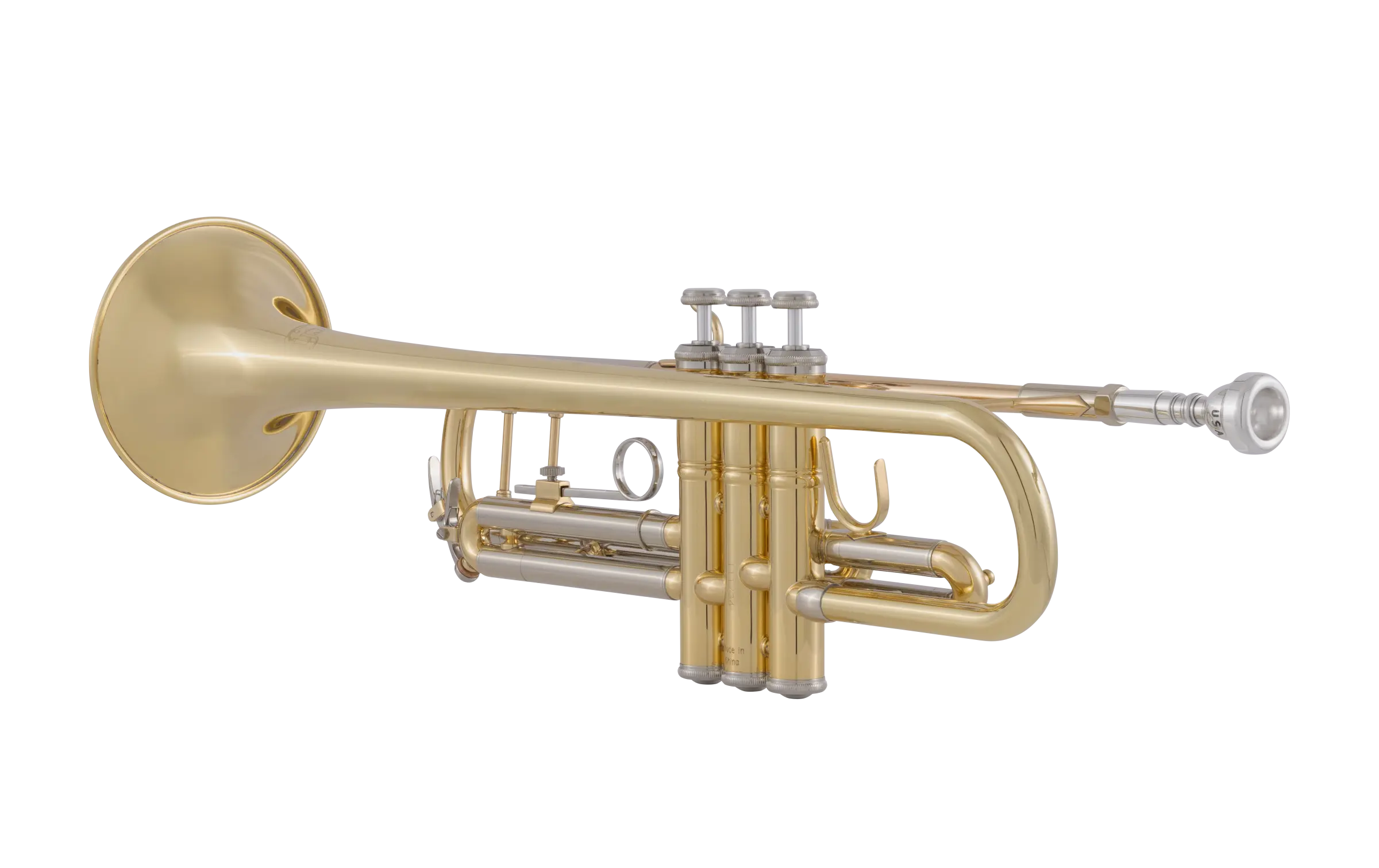 BTR312 Bach Student Trumpet - zoomed in