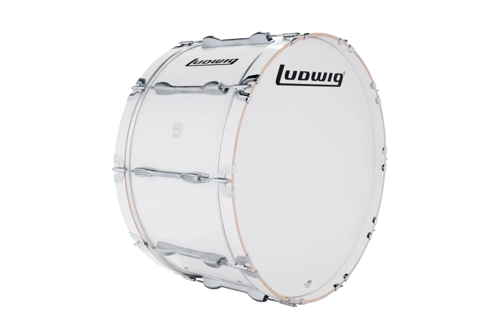 LU2MB28ACW Ludwig 14X28 ULT2 BASS DRUM WHITE