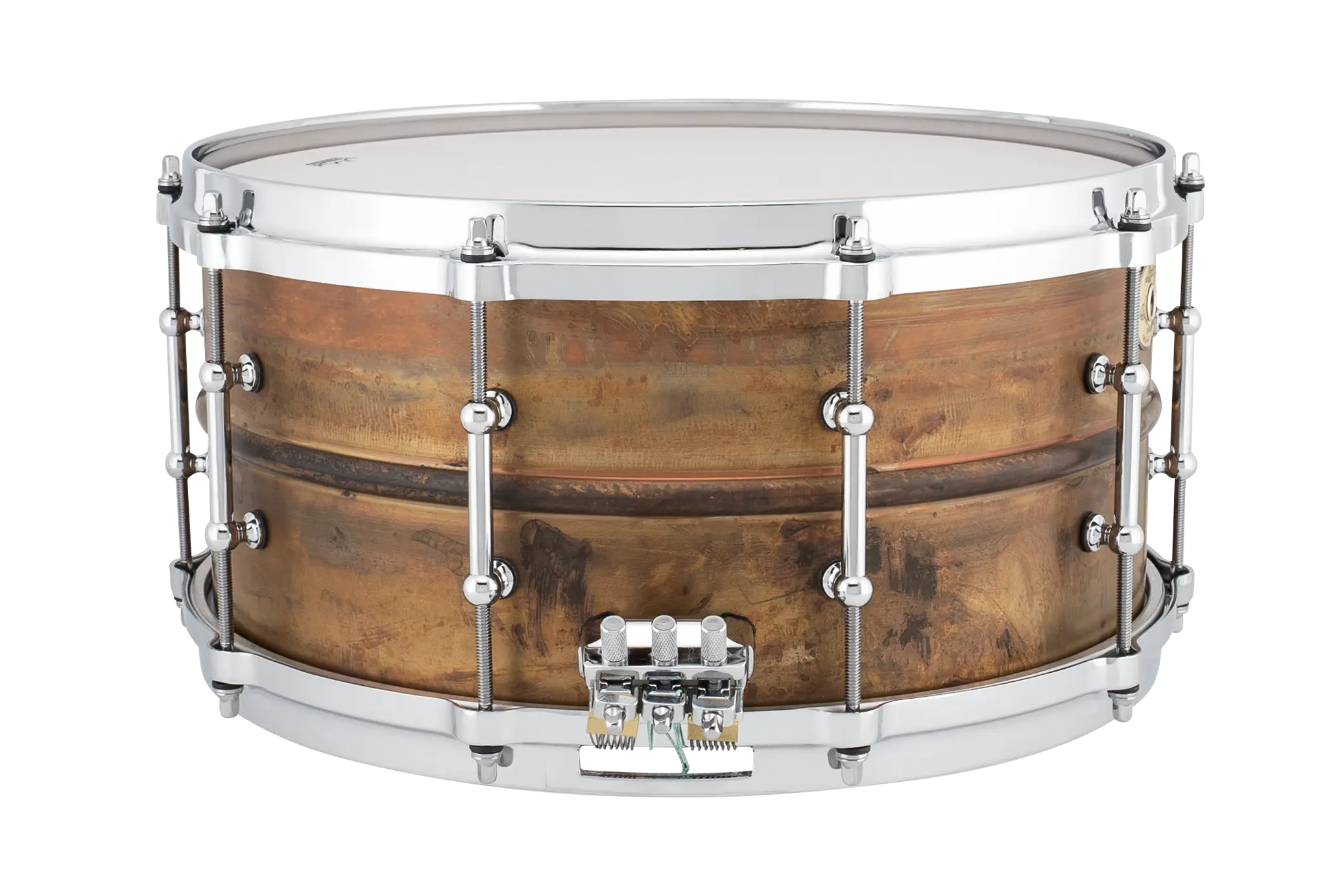 LCS6514CTD Ludwig Concert Raw copper 6 - zoomed in