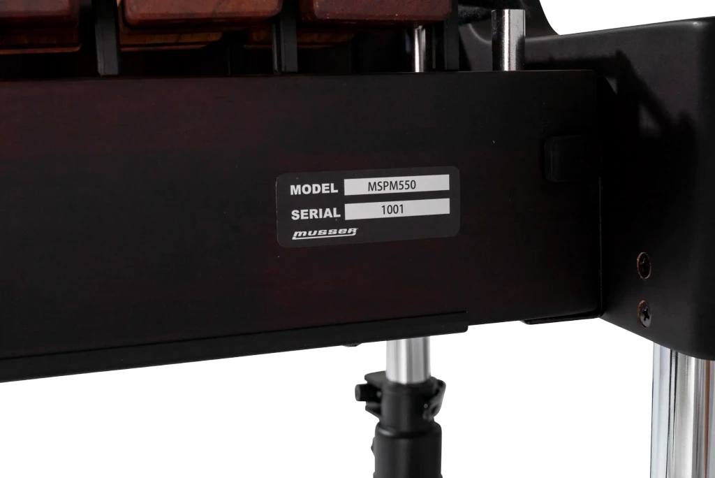 MSPM550 Musser Studio Series Paduak Marimba