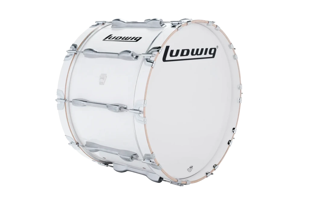 LU2MB22ACW Ludwig 14X22 ULT2 BASS DRUM WHITE