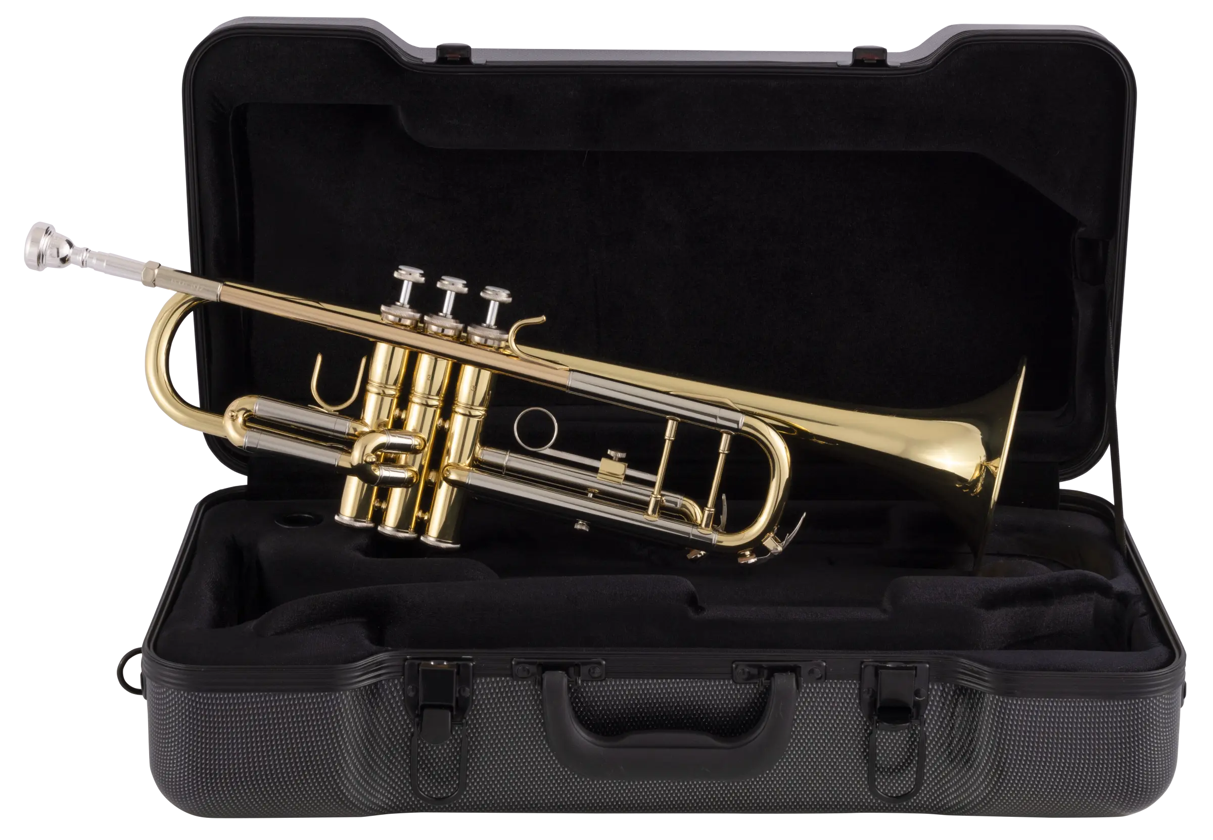 BTR302 Bach Bb Trumpet - zoomed in