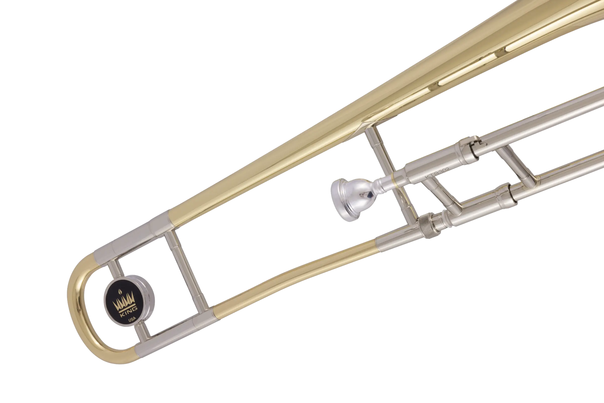 KTB302 King Student Trombone - zoomed in