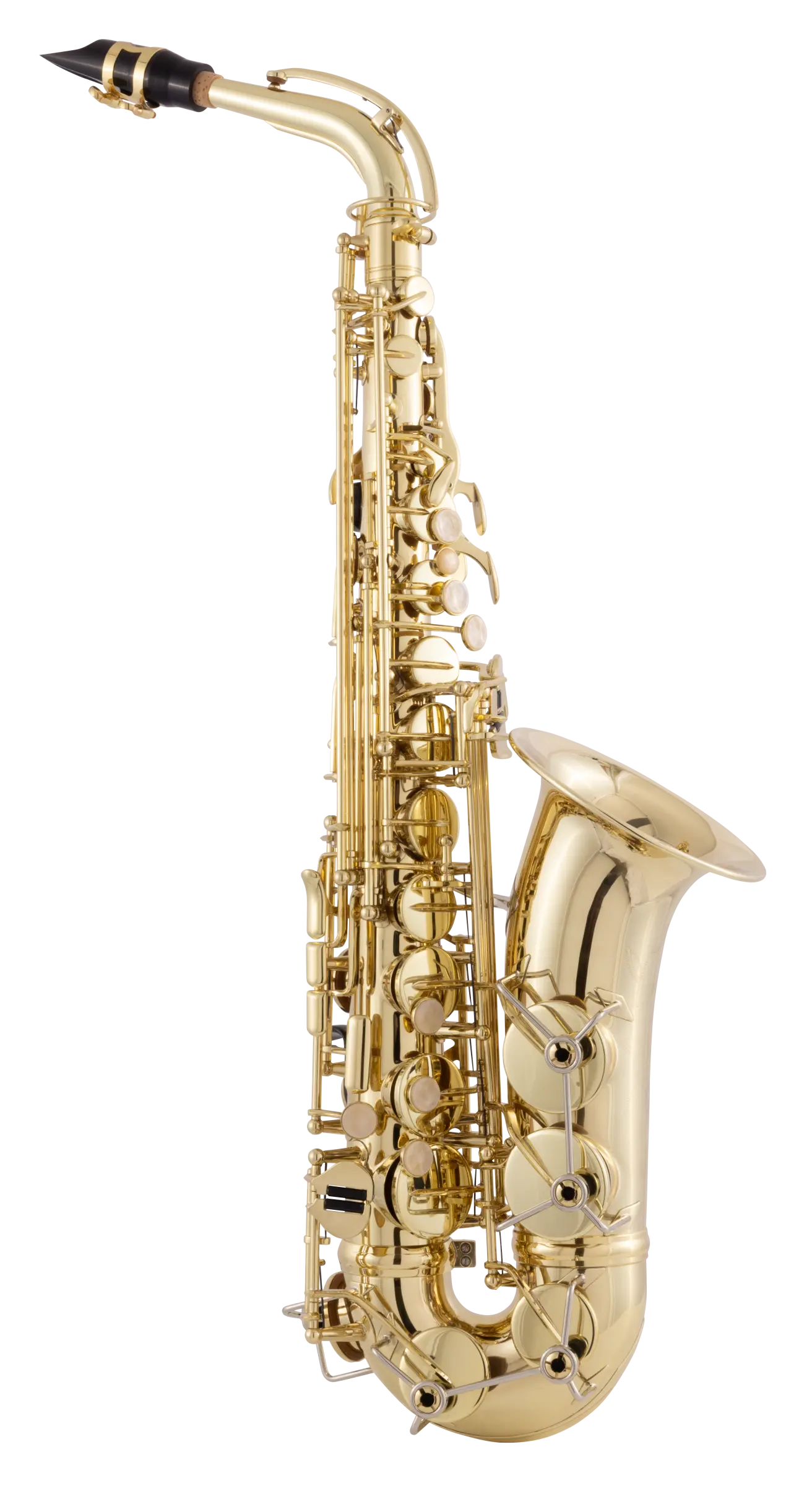 CAS411L Conn Intermediate Alto Saxophone - zoomed in