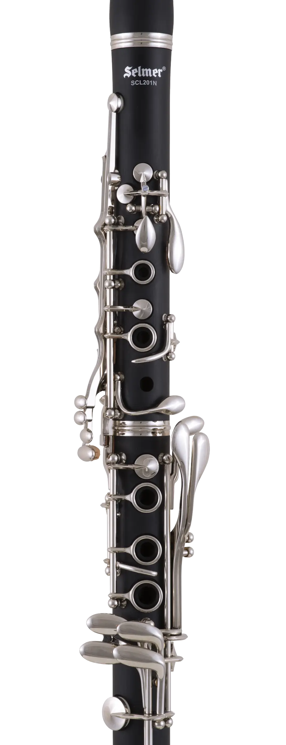 SCL201N Selmer Standard Student Bb Clarinet In Fr Vr Ms - zoomed in