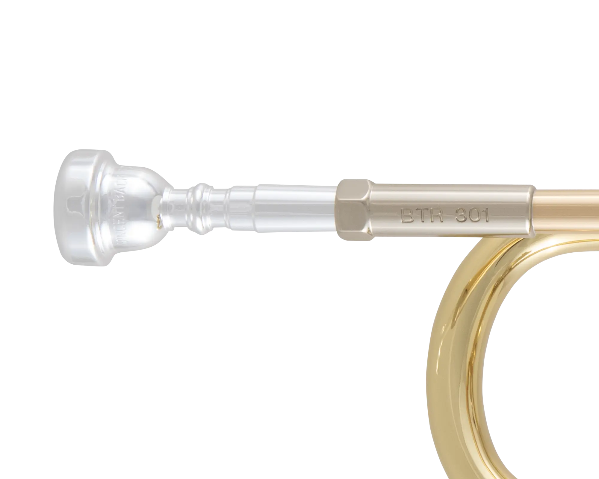 BTR301 Bach Student Trumpet C2 - zoomed in