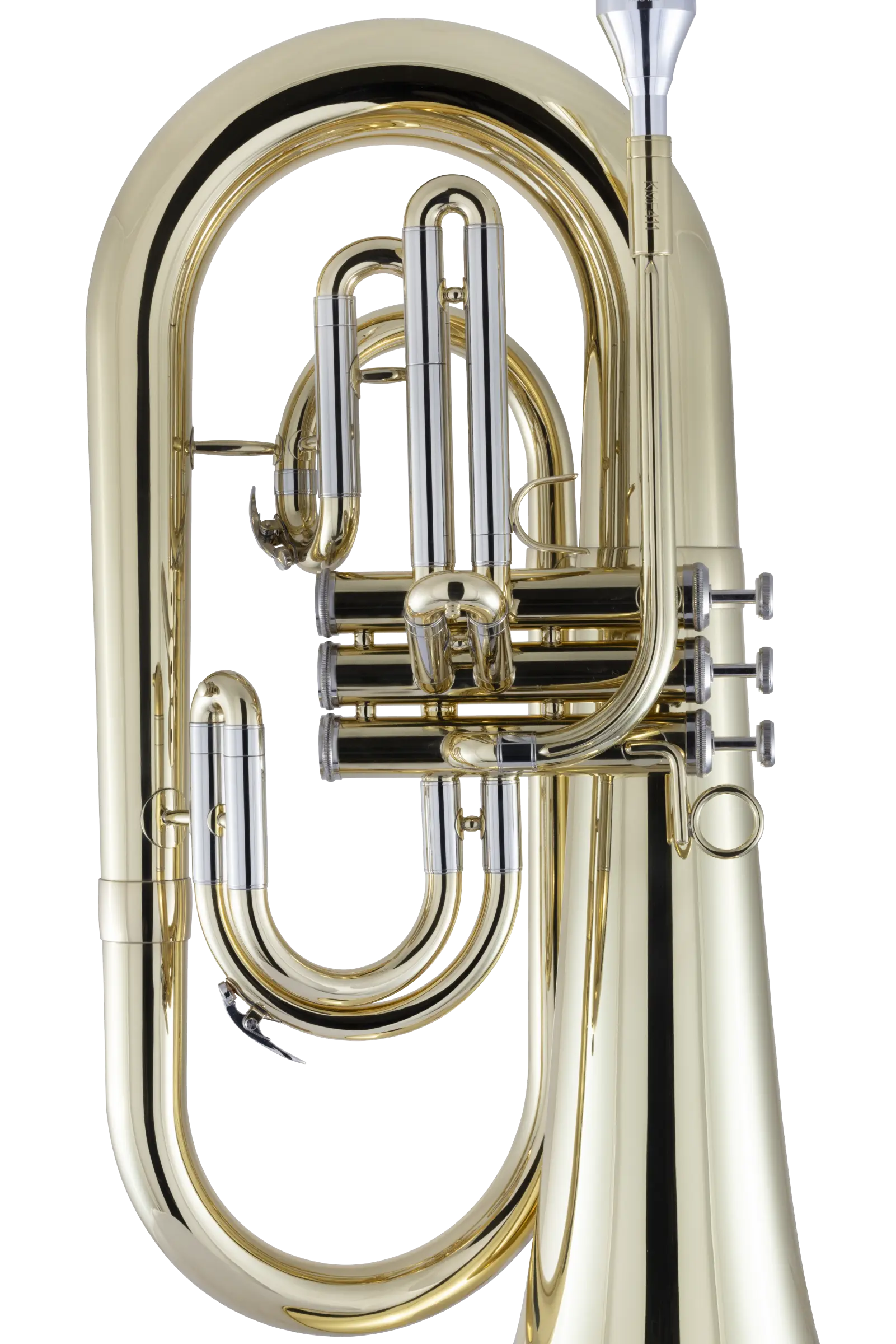 KME411 King Marching Euphonium - zoomed in