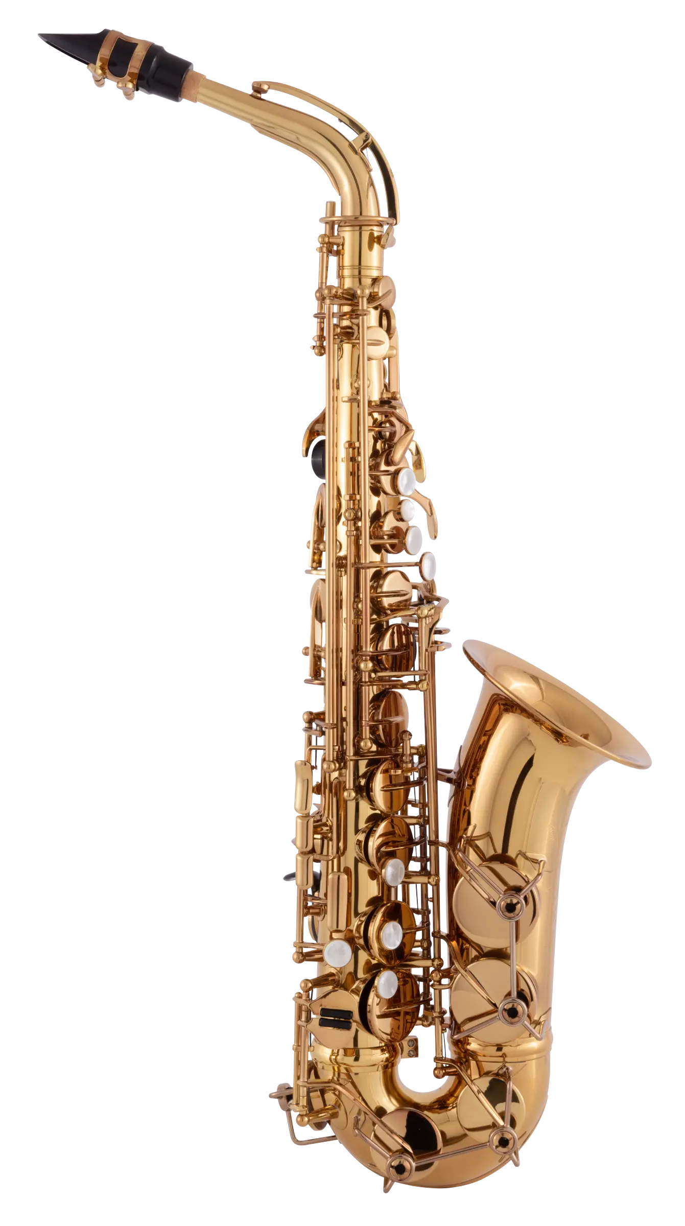 CAS411DL Conn Intermediate AltoSaxophone - zoomed in