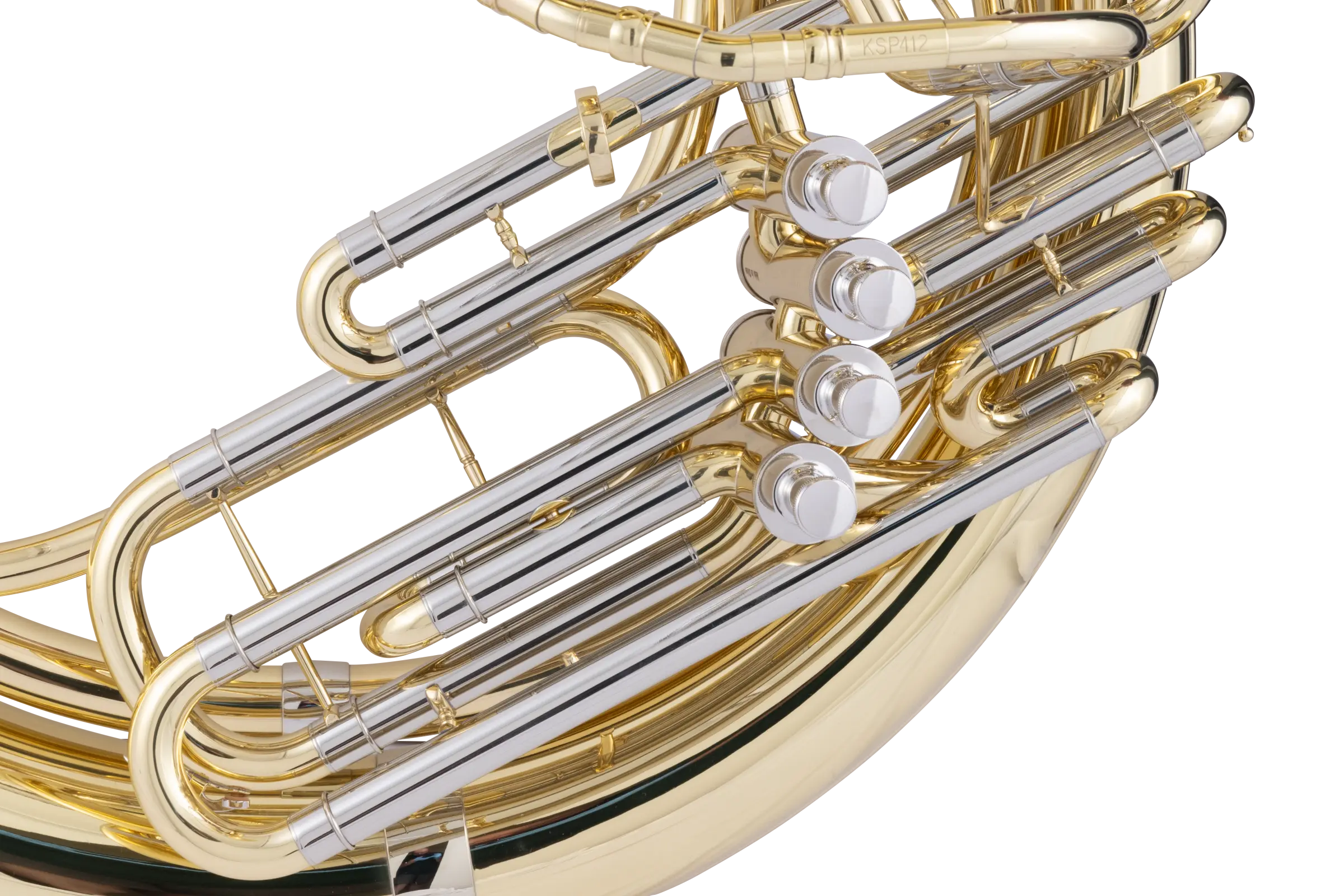 KSP412 King Intermediate Sousaphone - zoomed in