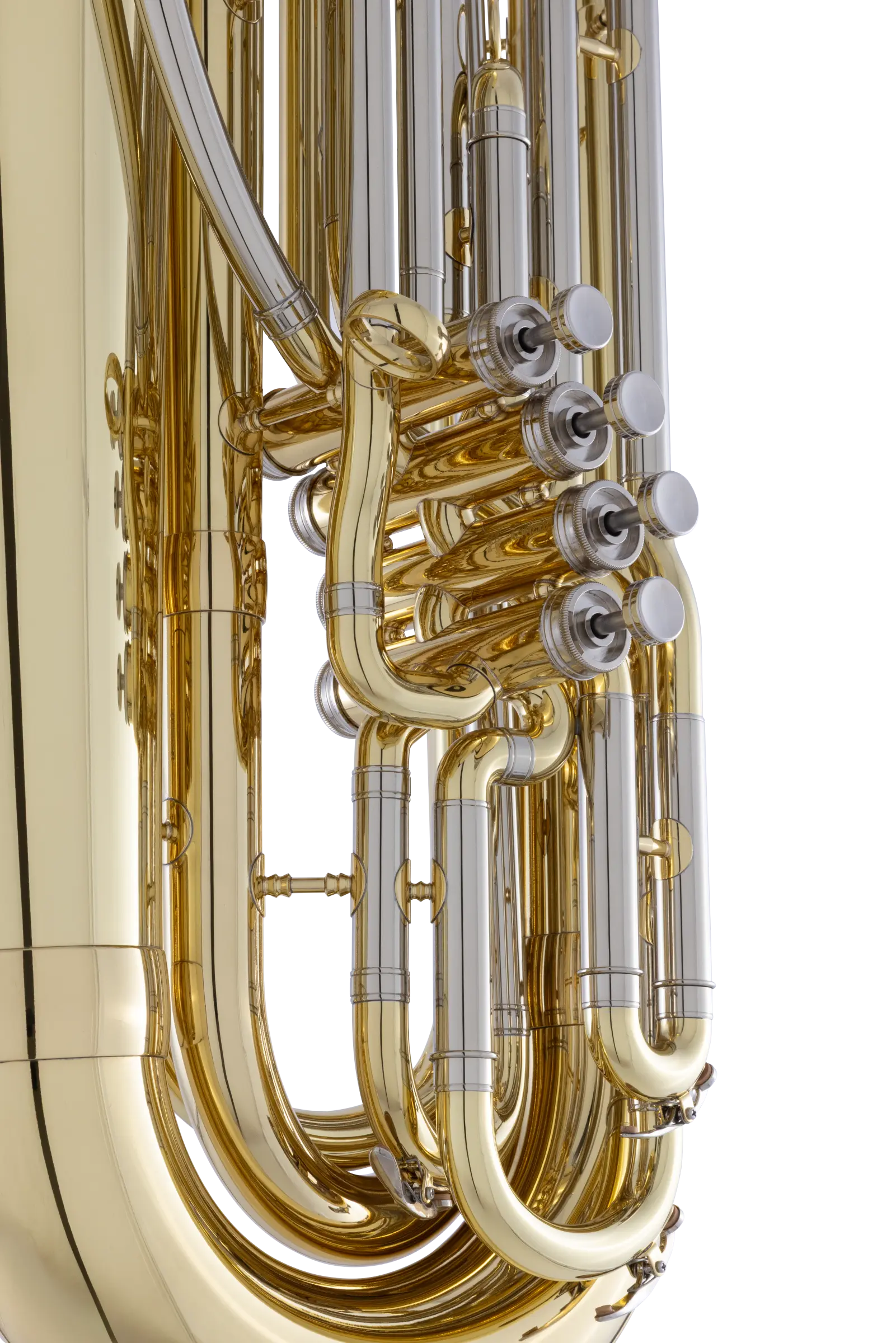 CBB4123 Conn Intermediate Tuba - zoomed in