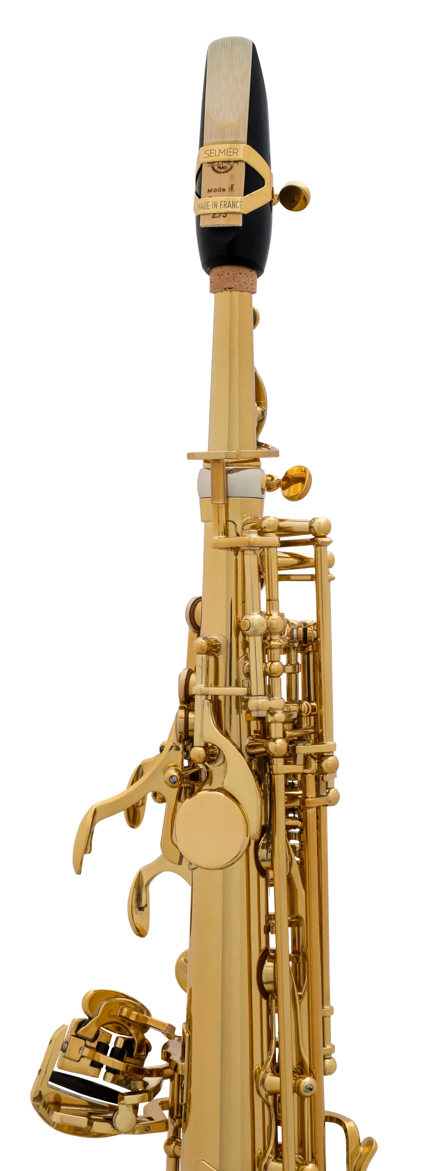 81SIG Henri SELMER Paris Signature Professional Soprano Saxophone - zoomed in