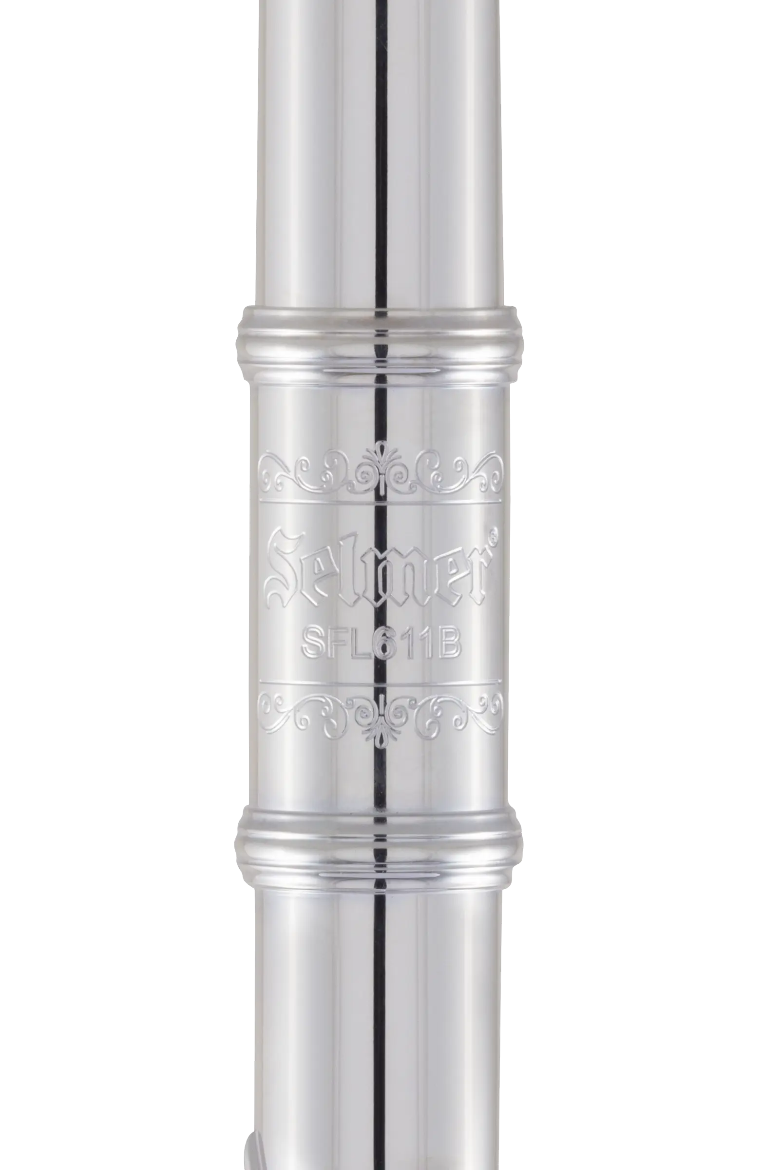 SFL611B Selmer Intermediate Flute - zoomed in
