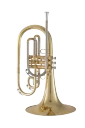 King Ultimate Marching Mellophone Outfit with 2 Mouthpieces KMP611