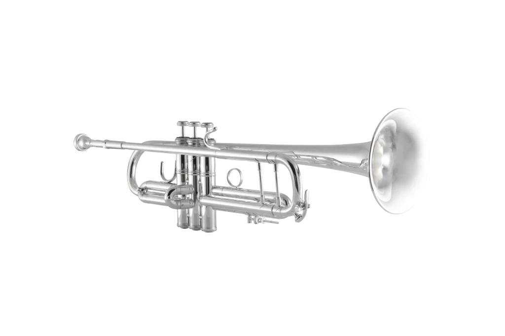 180S43 Bach Professional Silver Trumpet In Sd Hz Fs