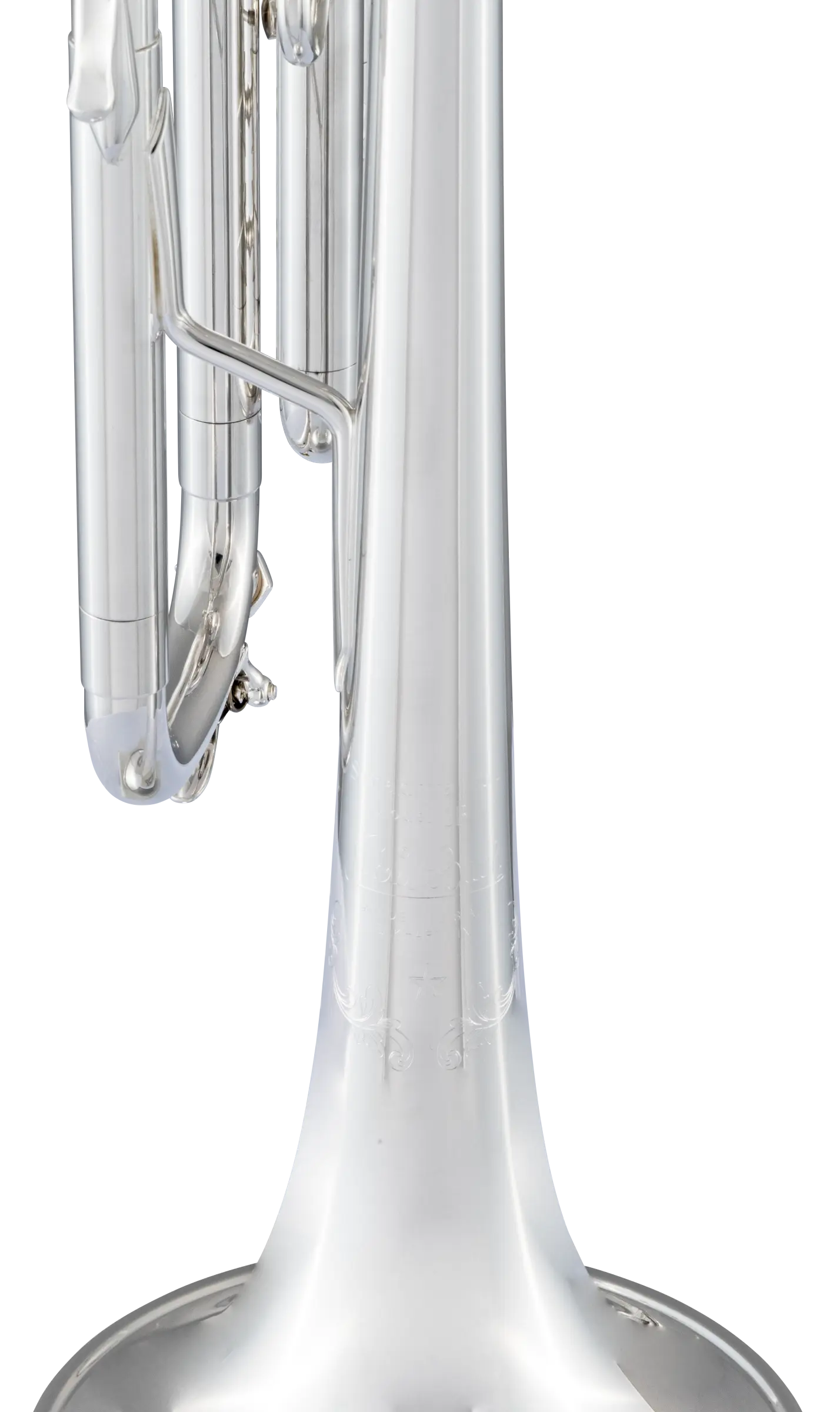 LT190SL1B Bach Silver Plate Trumpet In Sd Vr Xcu Eg - zoomed in