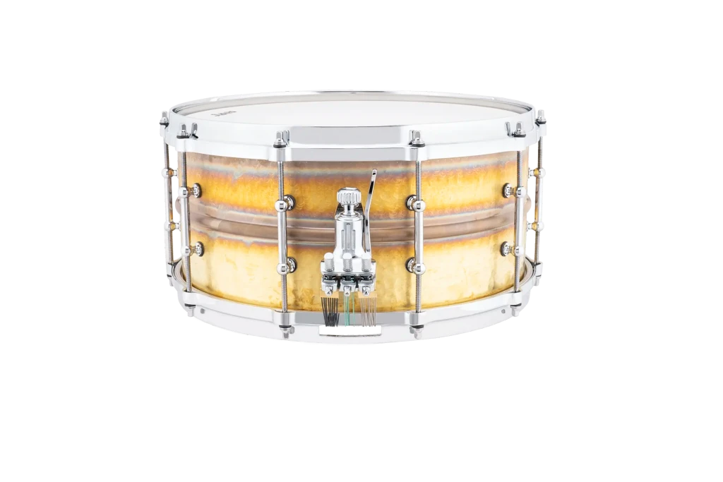 LCS6514BKTD Ludwig Concert 6.5x14 Snare Drum Hammered Brass