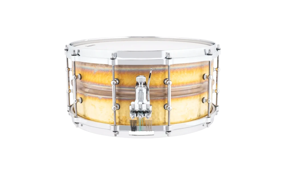 LCS6514BKTD Ludwig Concert 6.5x14 Snare Drum Hammered Brass