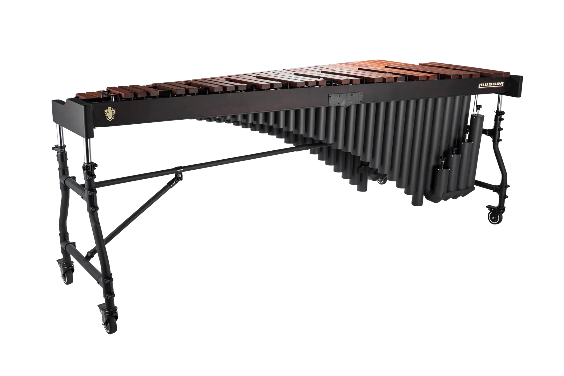 MSPM550 Musser Studio Series Padauk Marimba - zoomed in