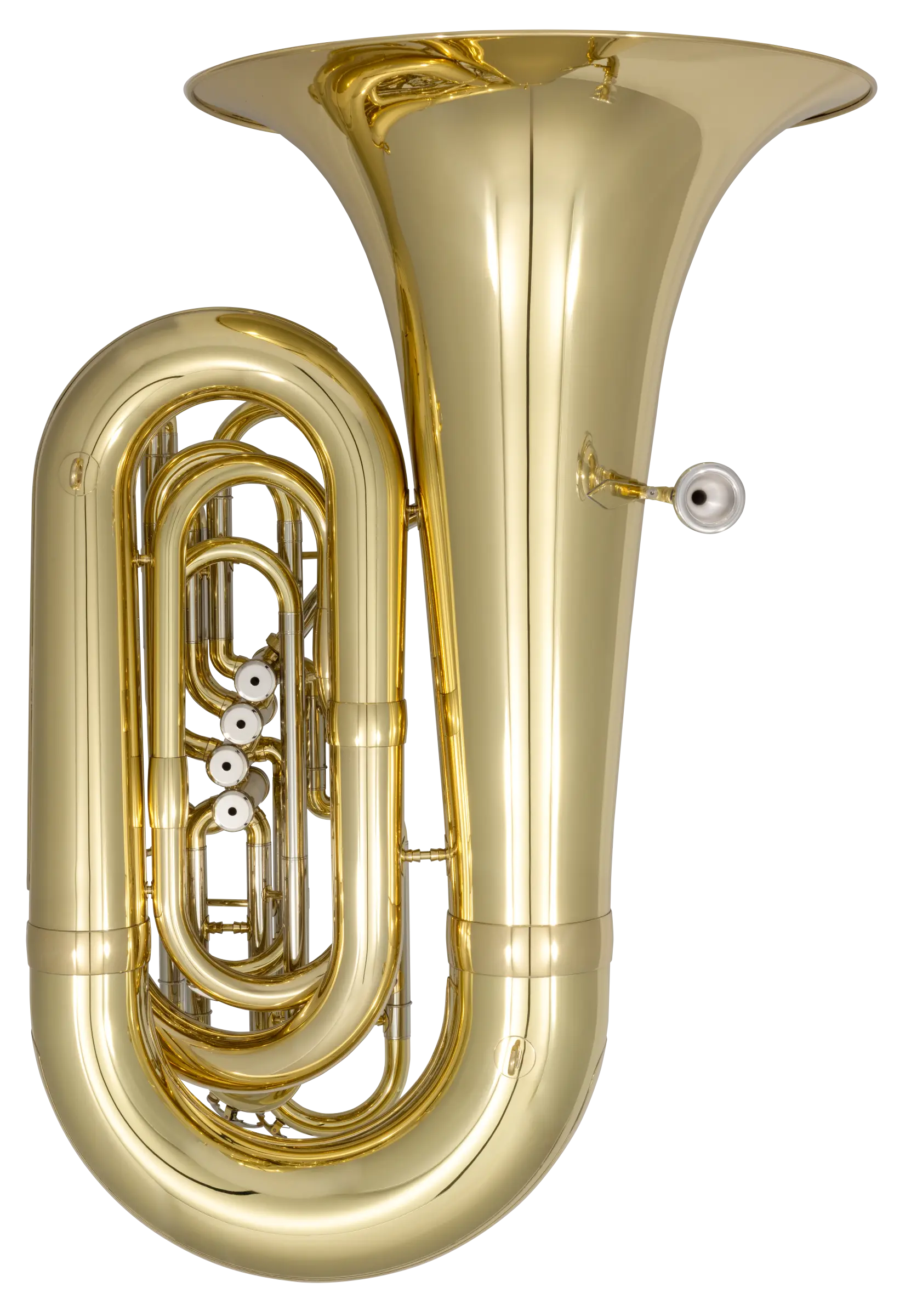 CBB6124 Conn Professional Tuba - zoomed in