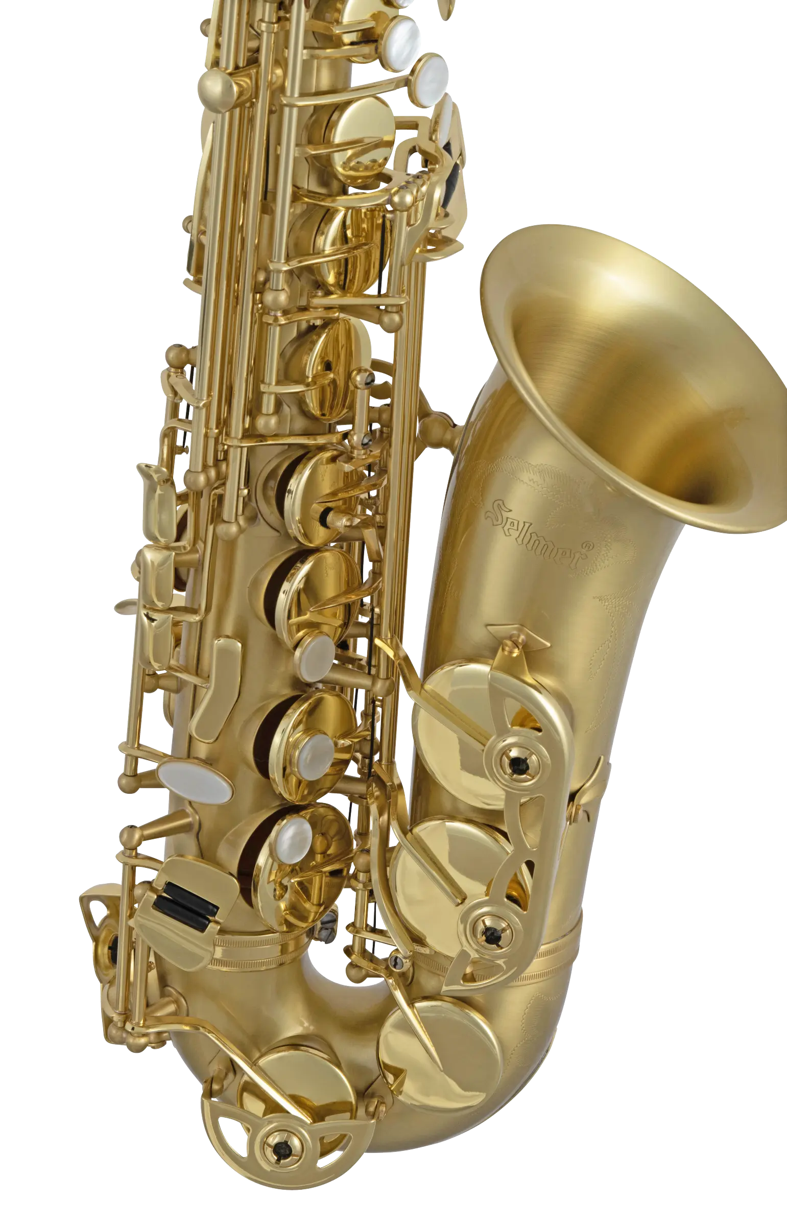 SAS711M Selmer Lacquer Finish Alto Saxophone In Fr Vr Ls Xcu - zoomed in