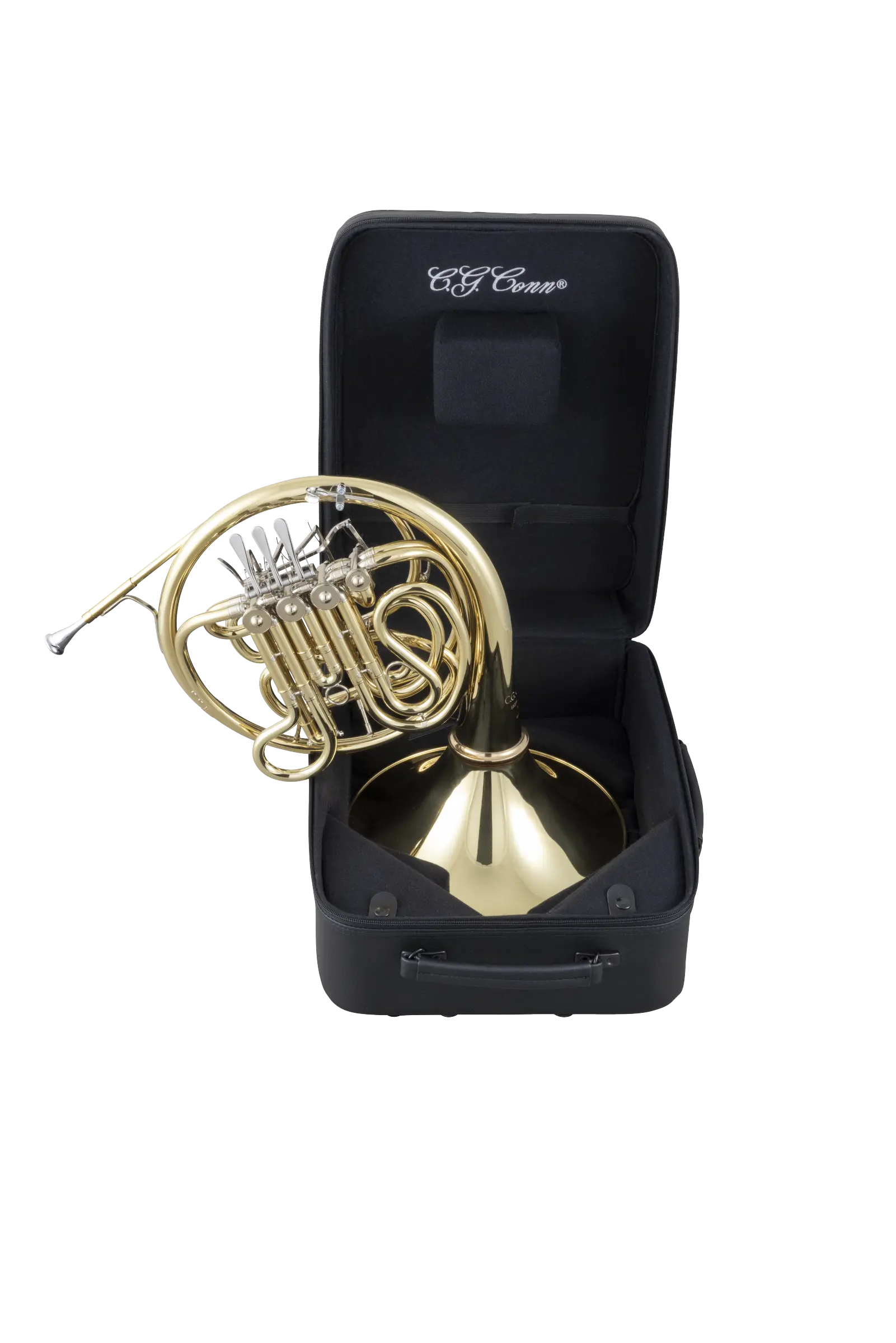 10DYS Conn Professional French Horn - zoomed in