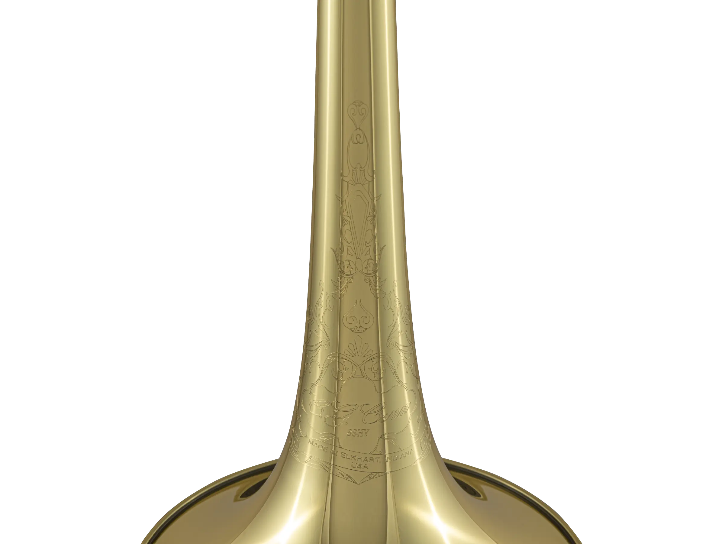 88HYO Conn Yellow Brass Professional Trombone In Sd Hz Xcu - zoomed in