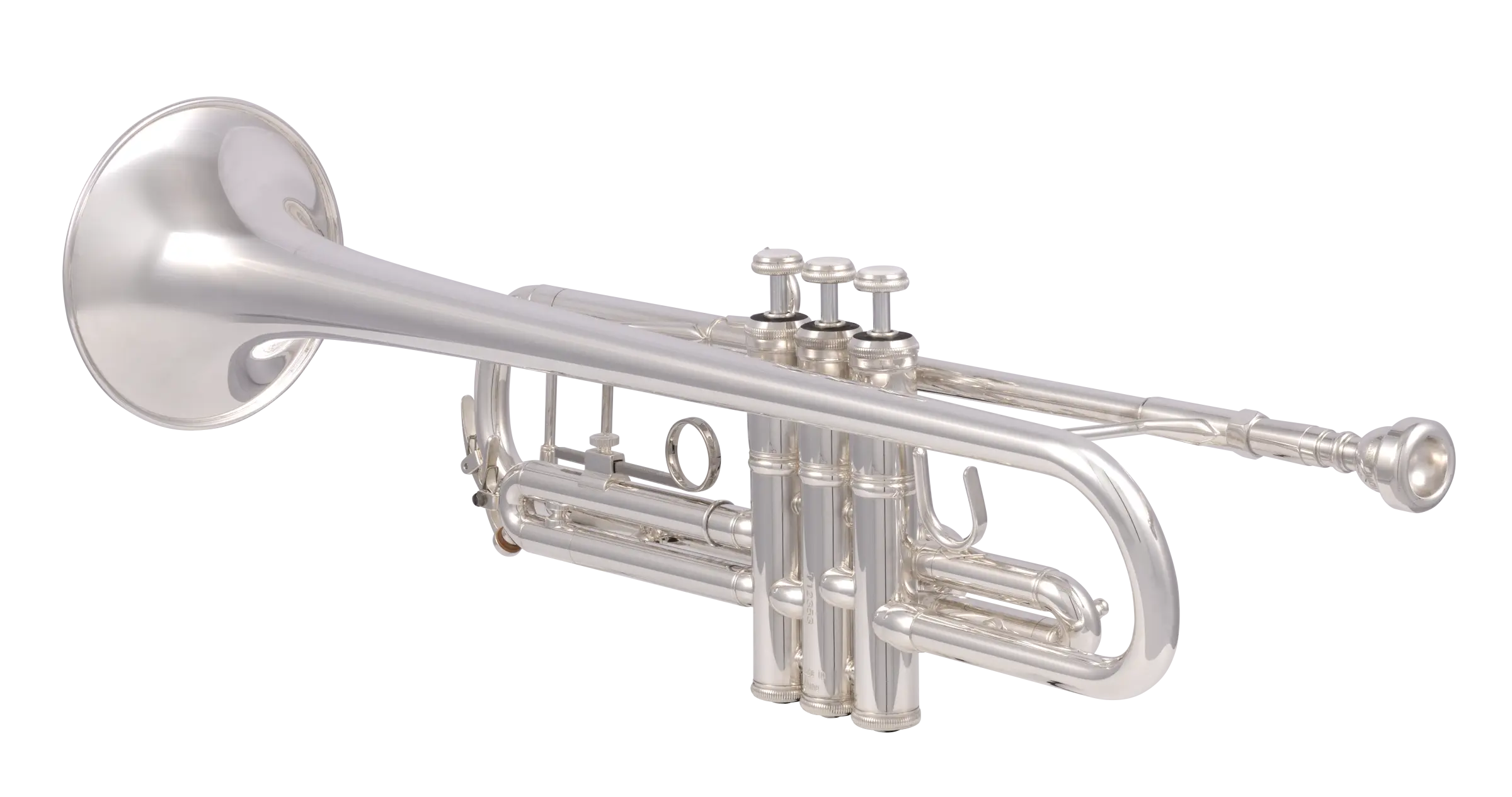BTR302S Bach Beginner Trumpet - zoomed in