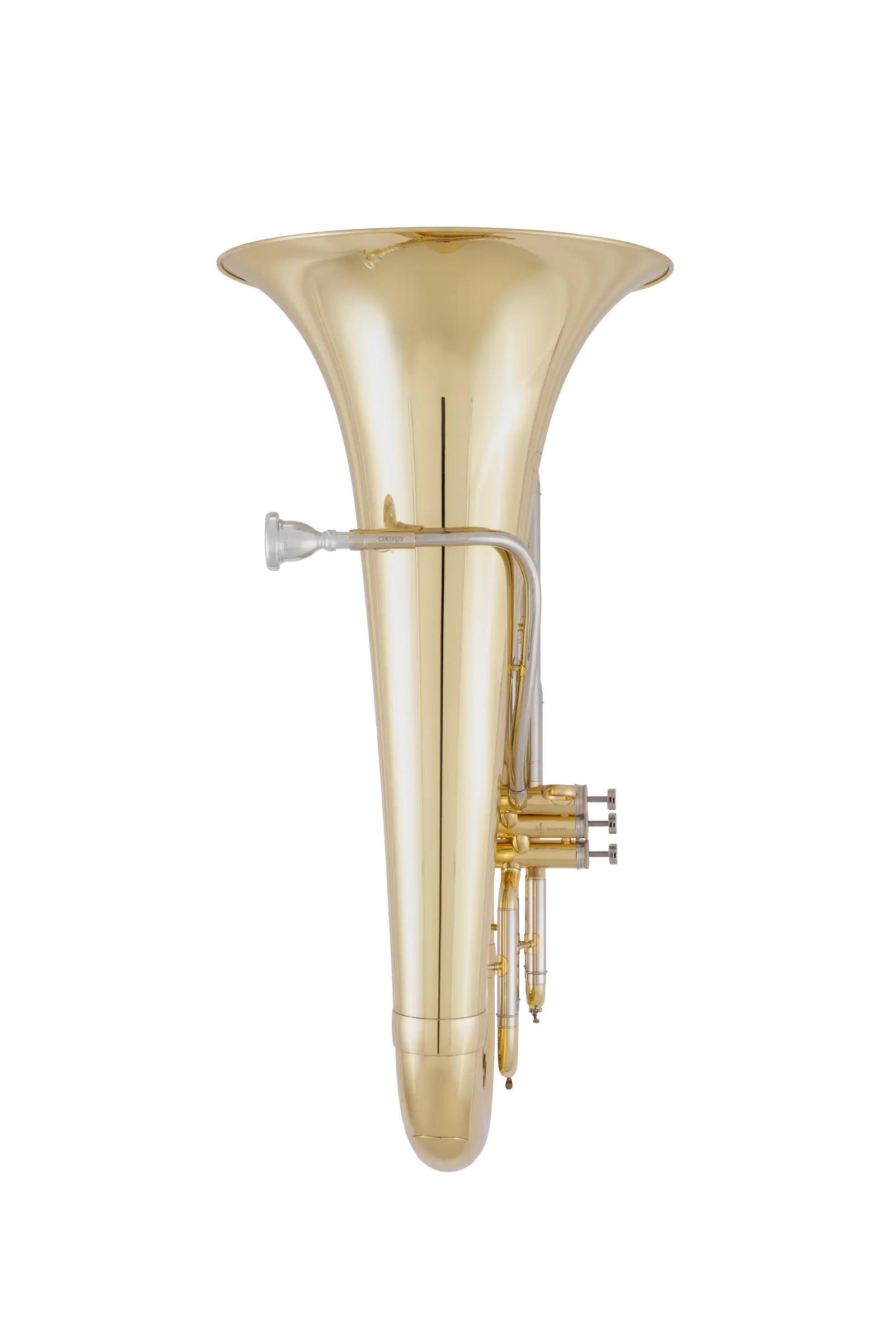 CBB3123 Conn Beginner Tuba - zoomed in