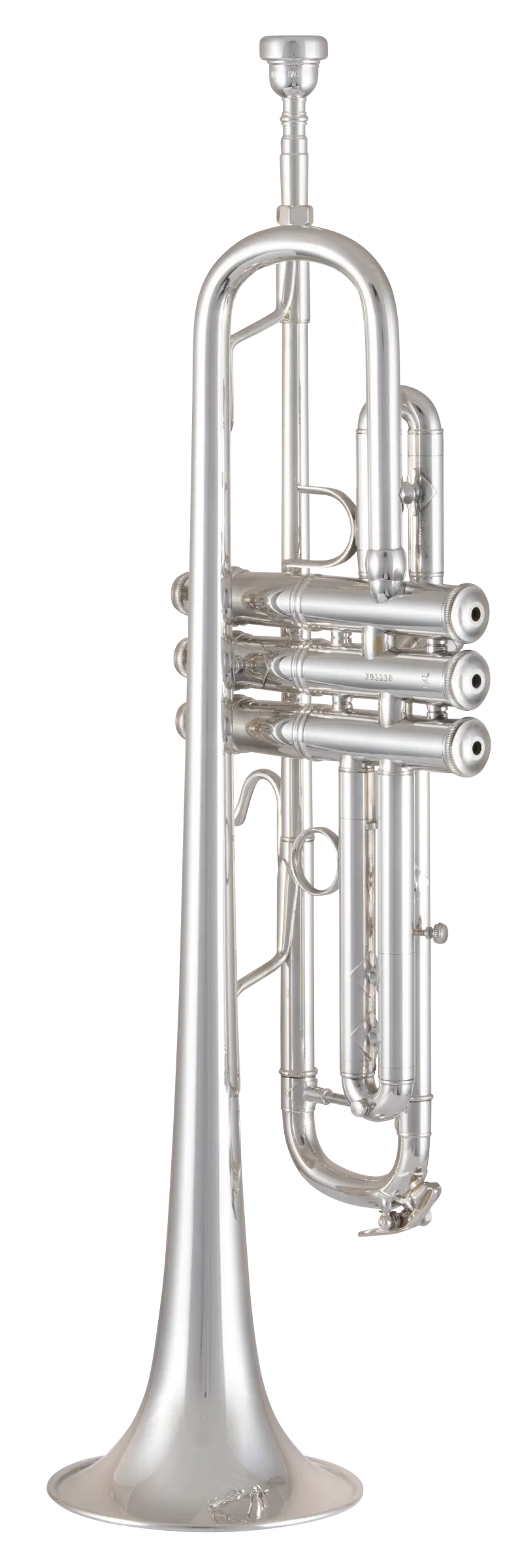170S43GY Bach Standard Professional BflatTrumpet - zoomed in