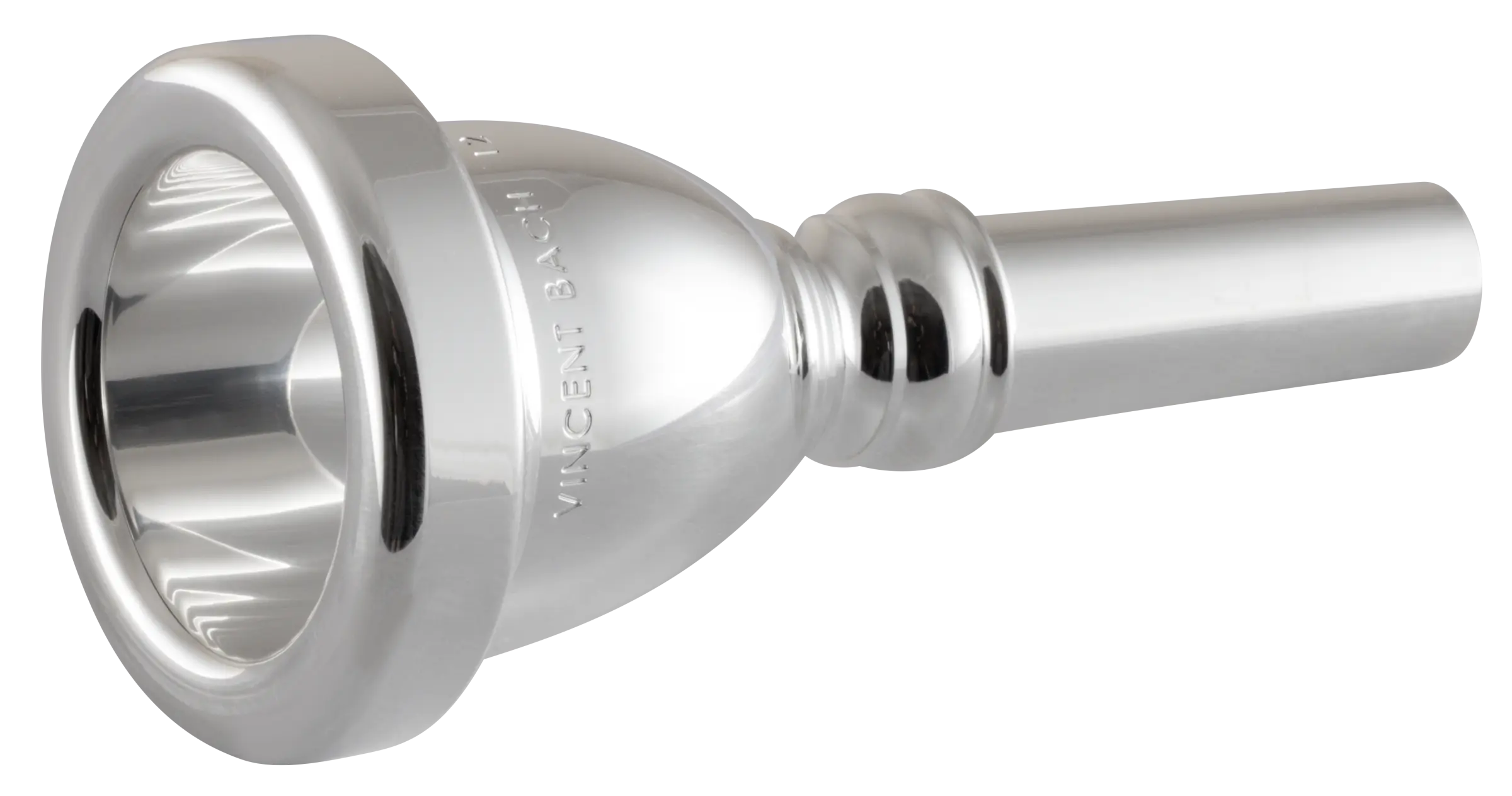 33512 Bach Accessory Silver Tuba Mouthpiece Ac Sd Hz Fs - zoomed in