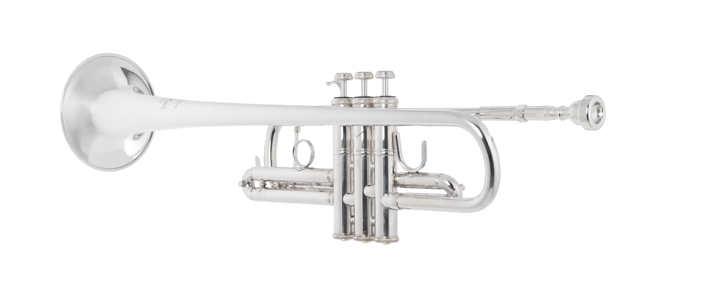 C190SL229X Bach C Trumpet - zoomed in