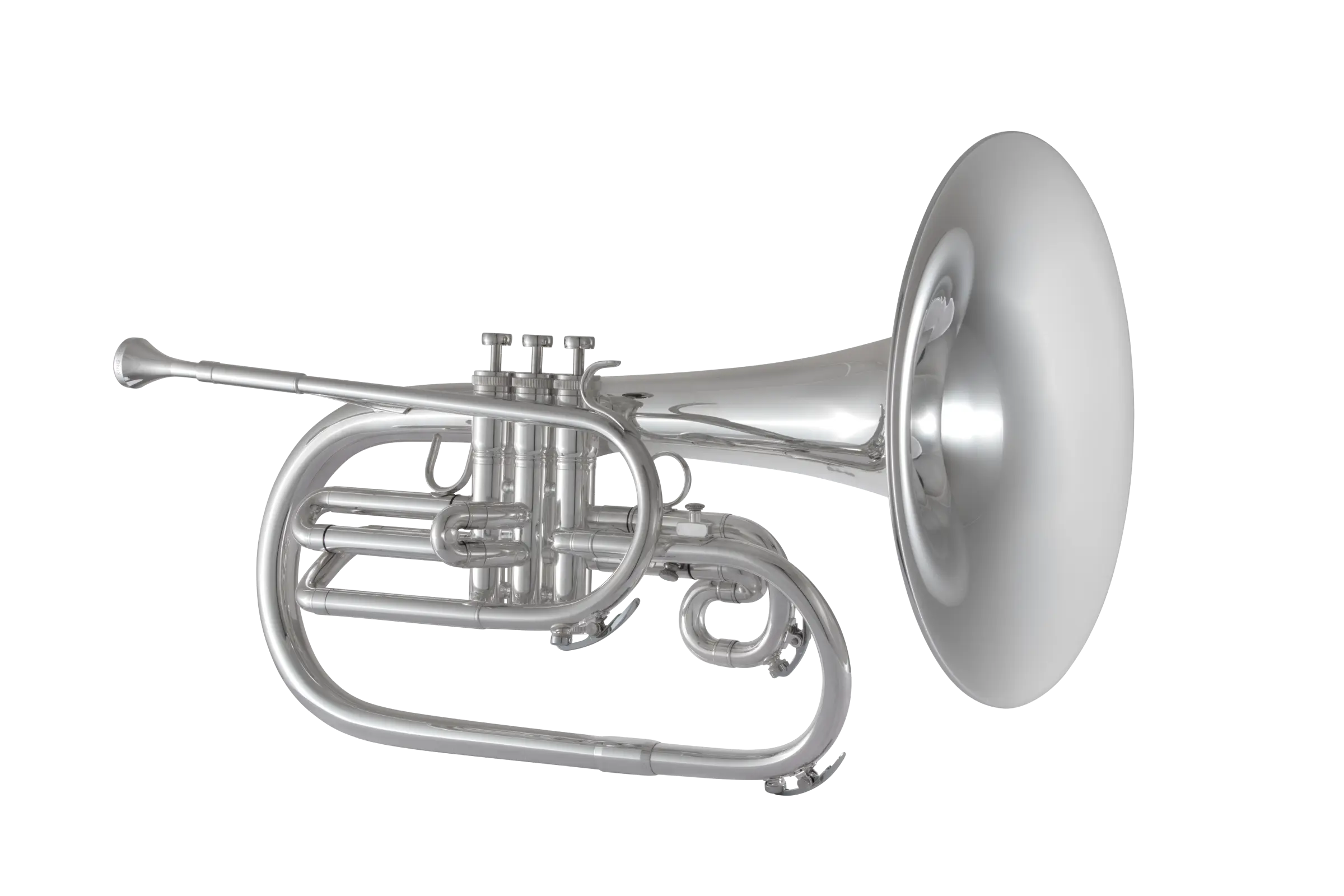 KMH611S King Standard Stepup Mellophone - zoomed in