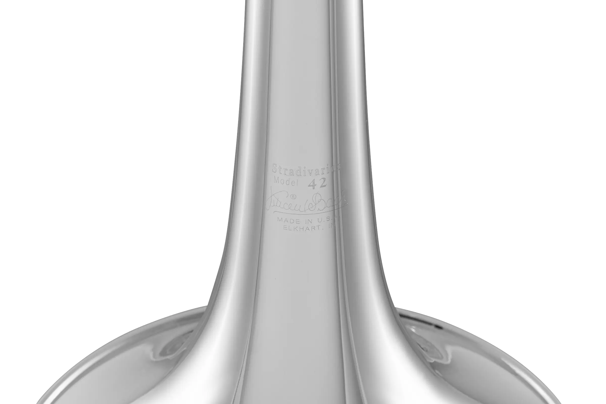 42BOS Bach Professional Trombone - zoomed in