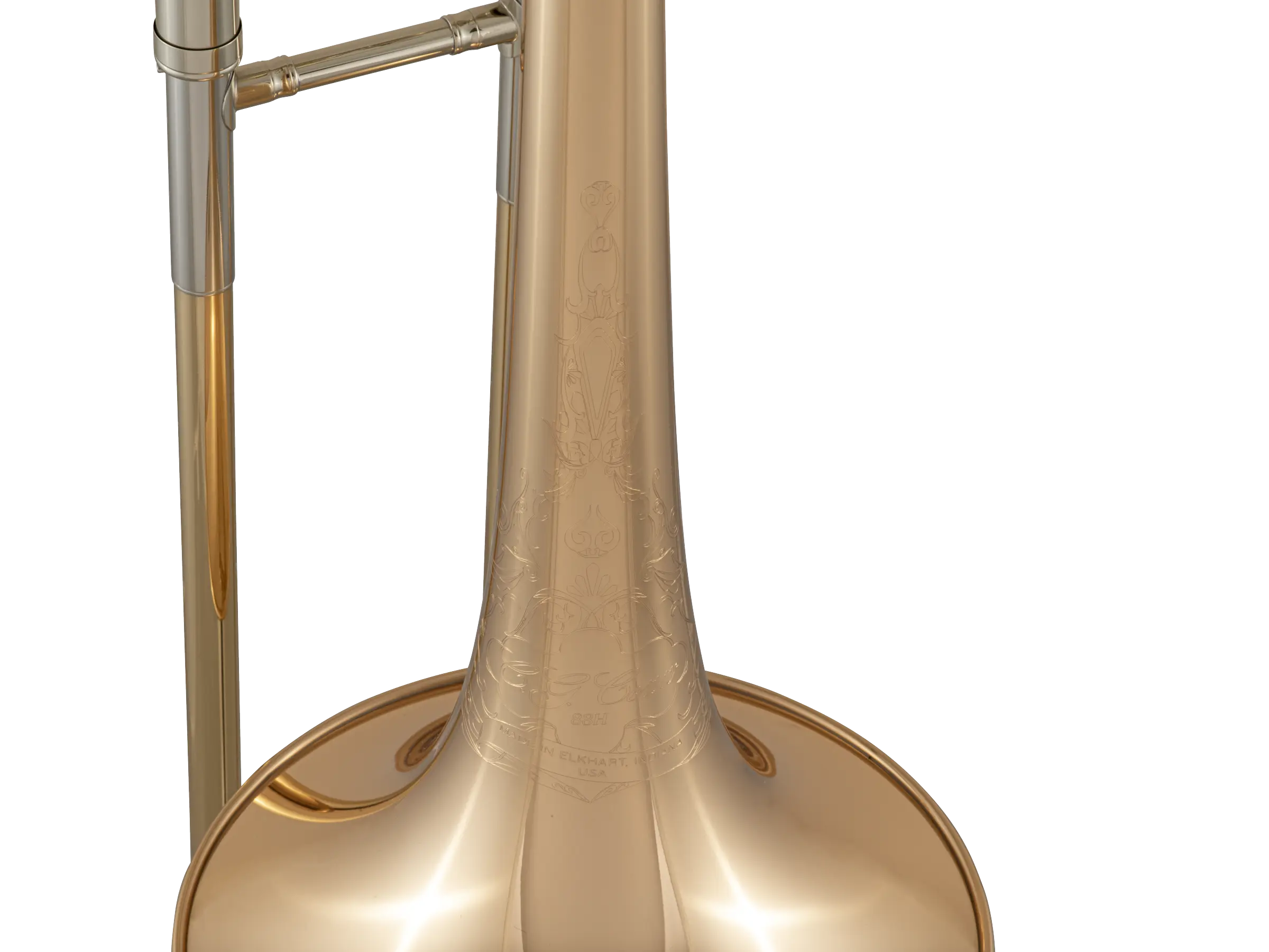 88HO Conn Standard Tenor Trombone In Sd Vr Xcu Eg - zoomed in