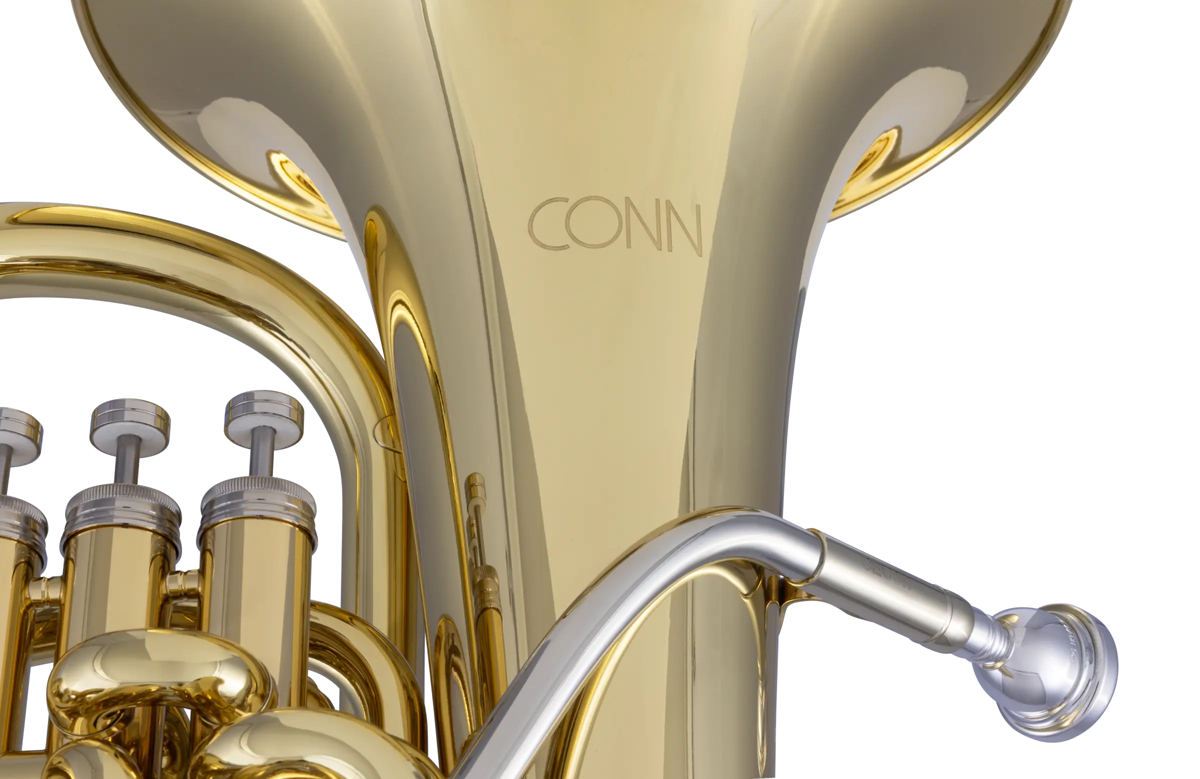 CEU611 Conn Professional Euphonium - zoomed in