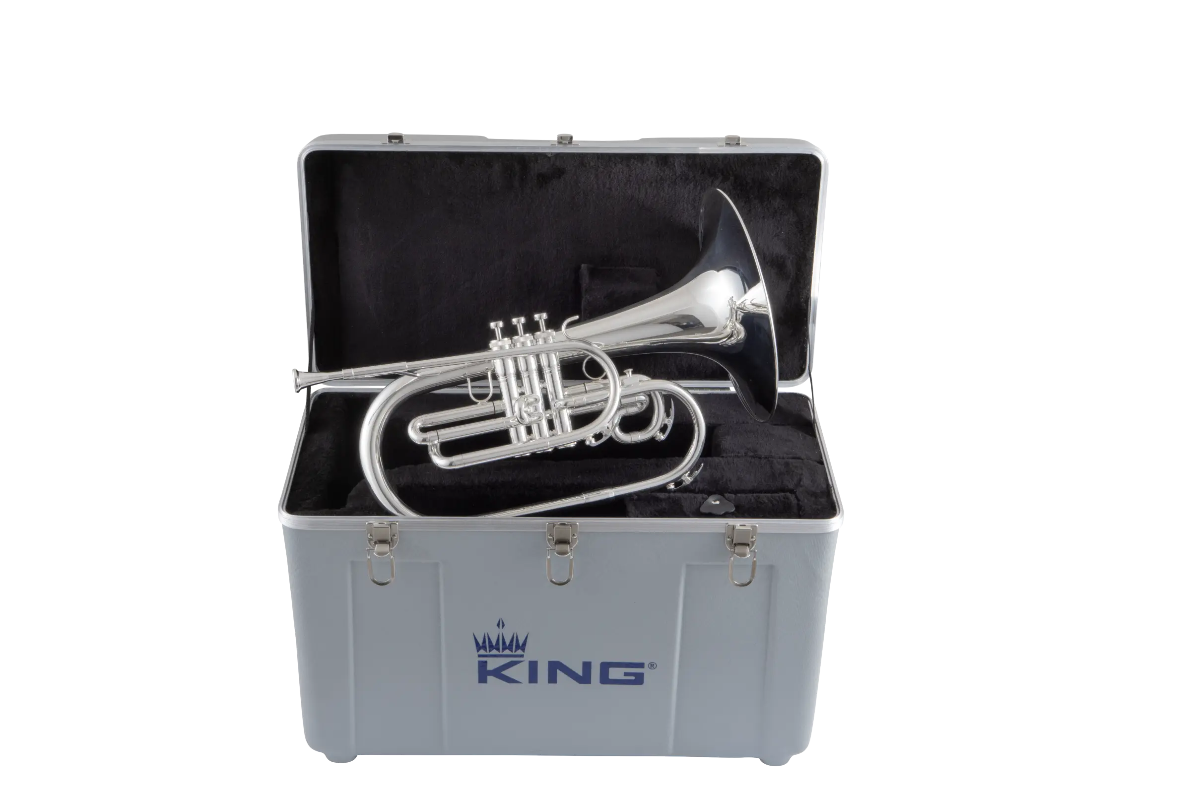 KMH611S King Standard Stepup Mellophone - zoomed in