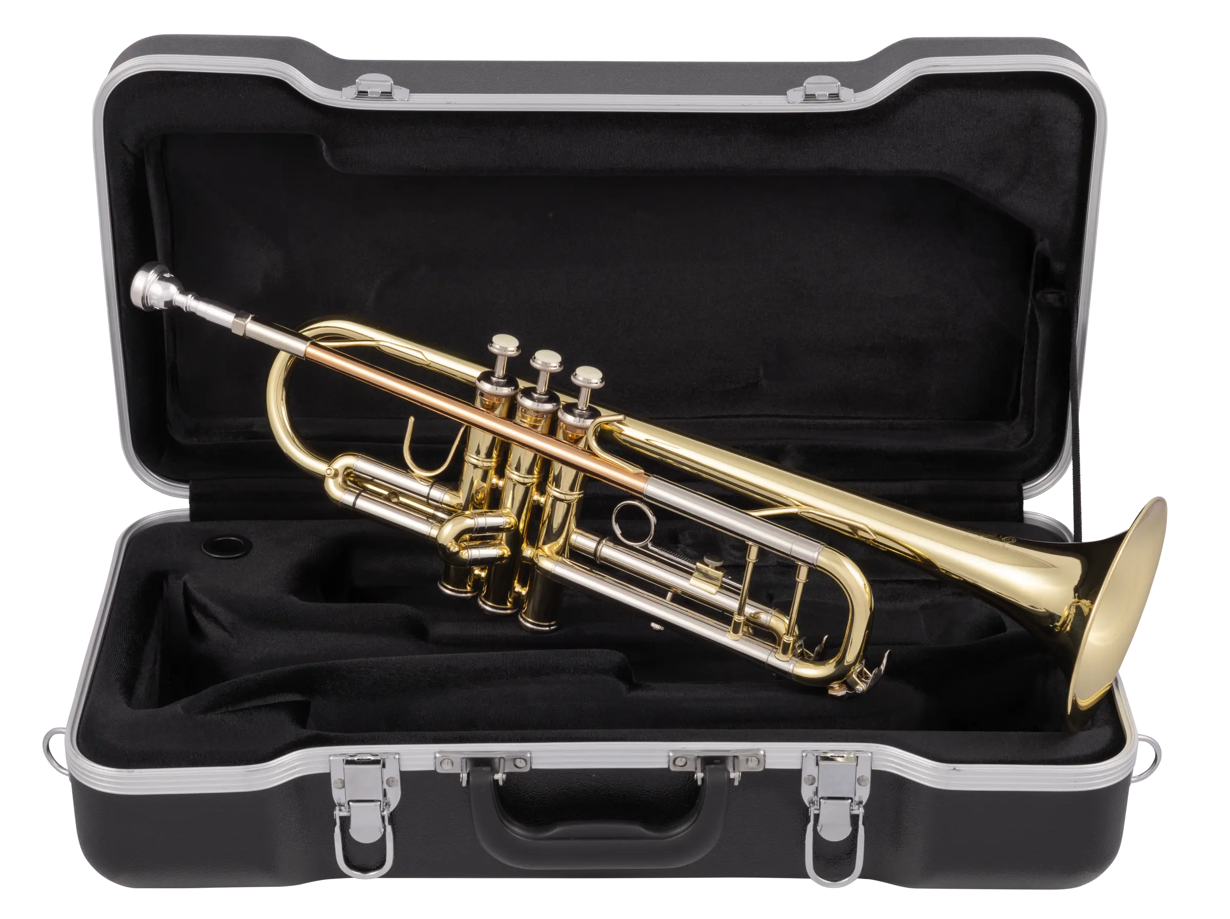 BTR202 Bach Student Trumpet - zoomed in