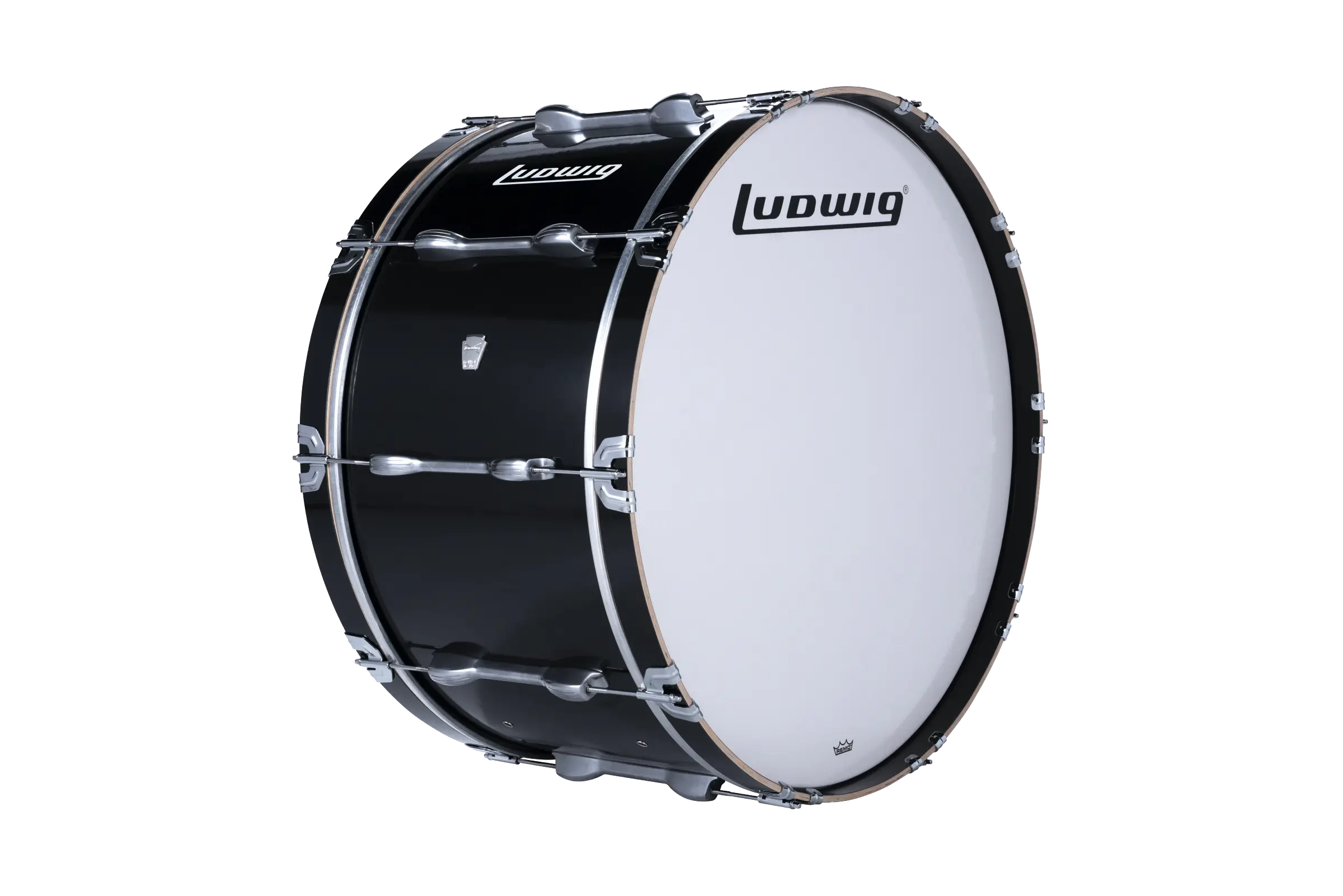 LU2MB30ACB Ludwig 16X30 ULT2 BASS DRUM BLACK - zoomed in