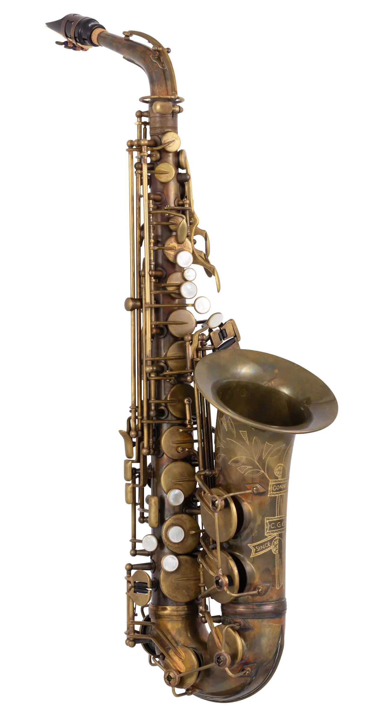 CAS811LTD150 Conn Ltd Professional Alto Saxophone - zoomed in