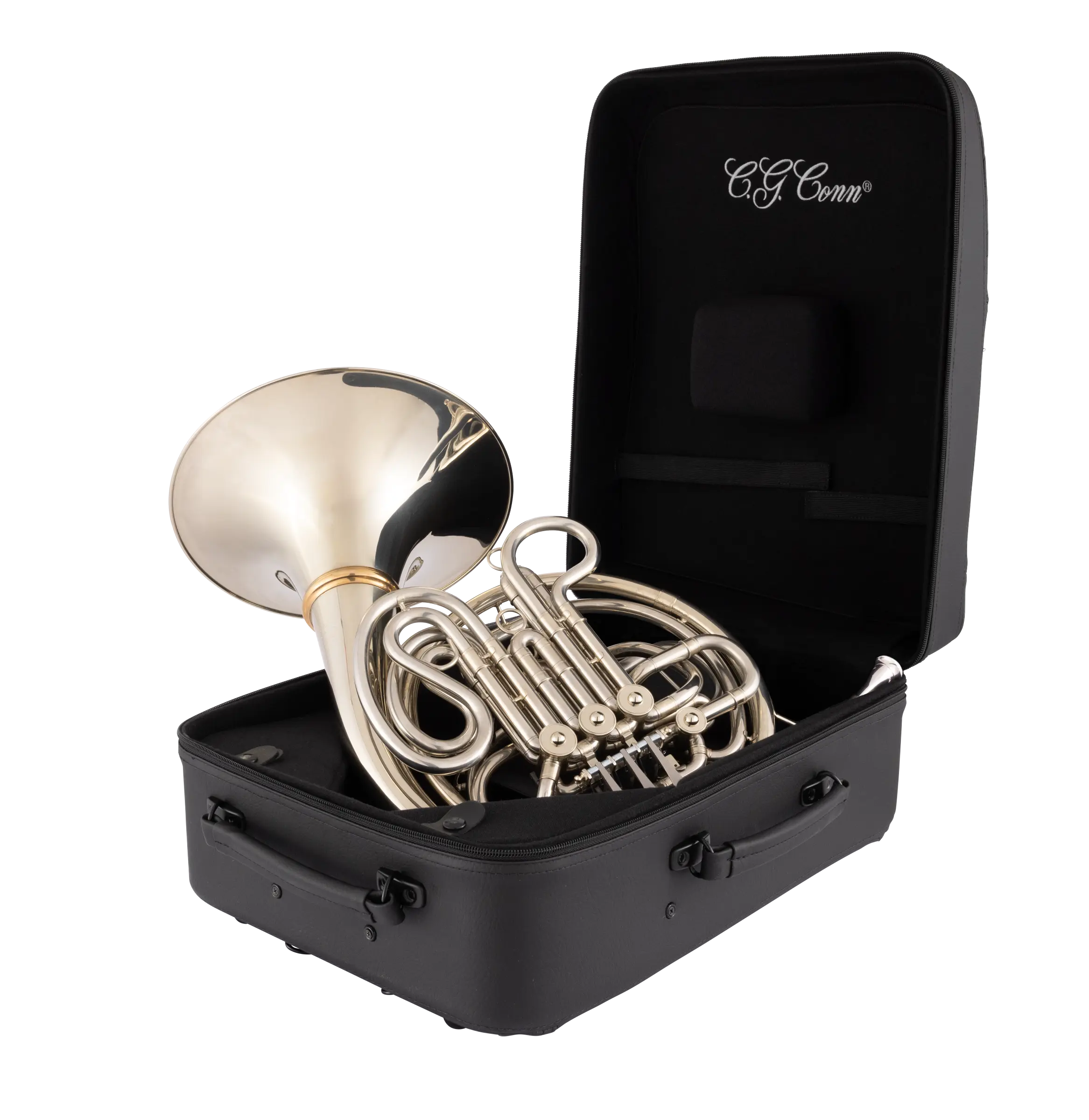 8DSUL Conn Professional French Horn - zoomed in