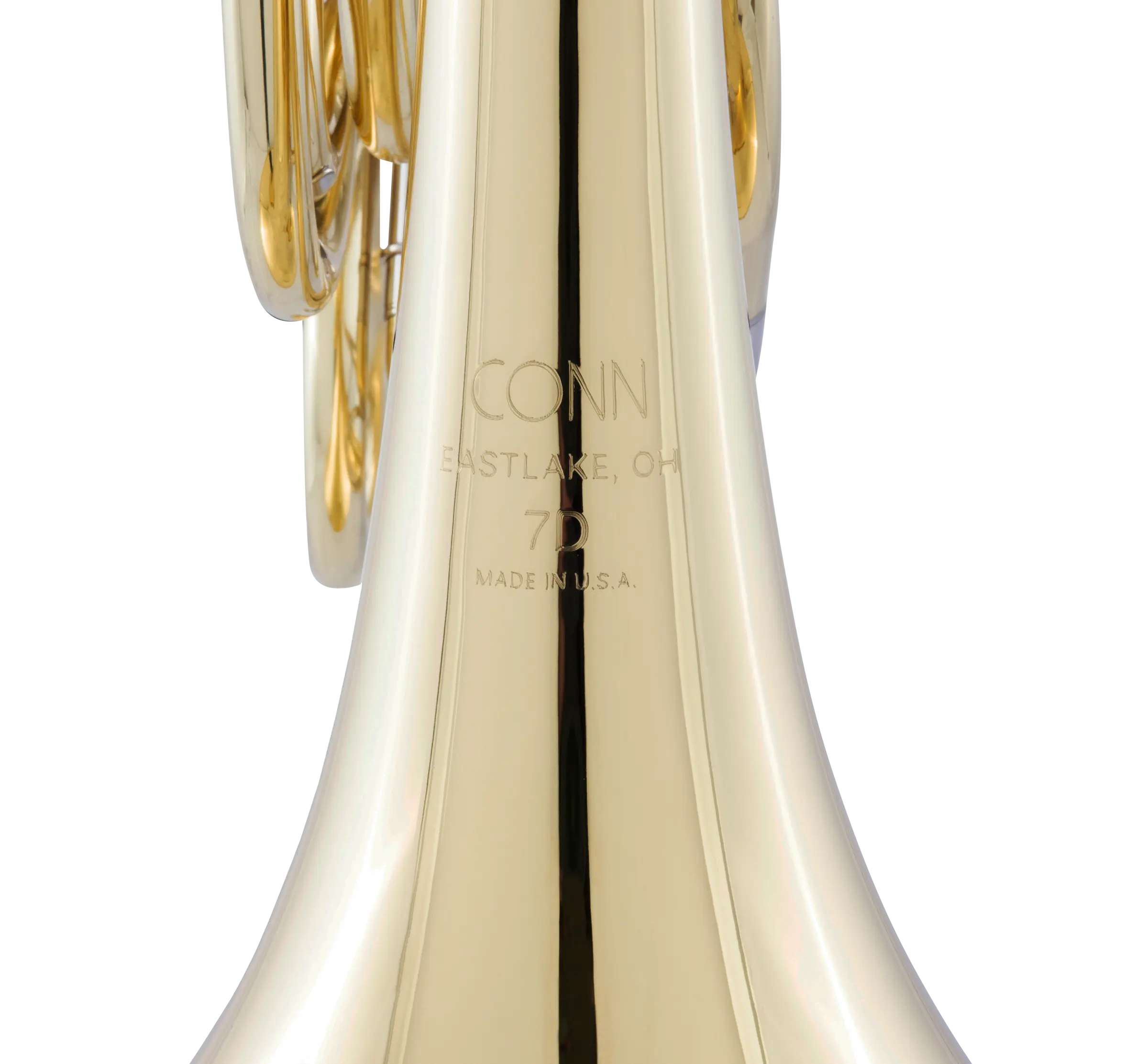 7D Conn Professional French Horn - zoomed in