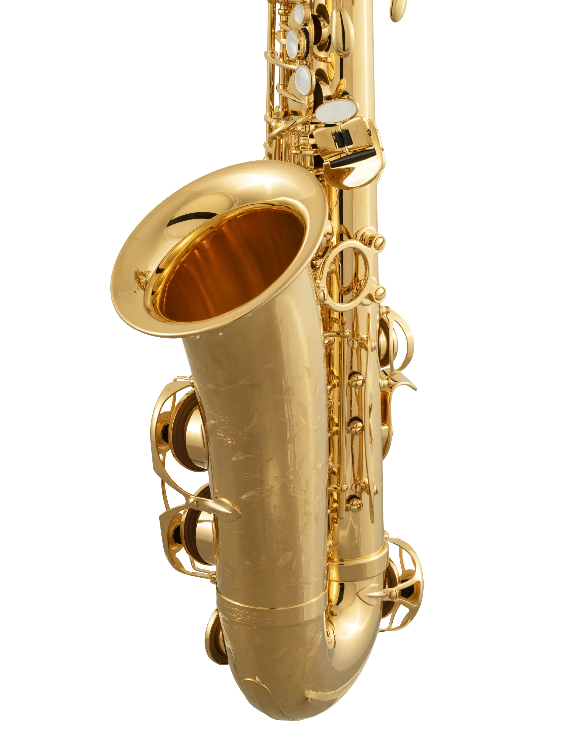 92GP HSP Professional Gold Alto Saxophone In Bk Vr Ls - zoomed in