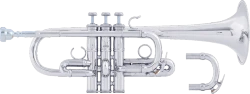 Bach Artisan Trumpet in Eb AE190S in E flat