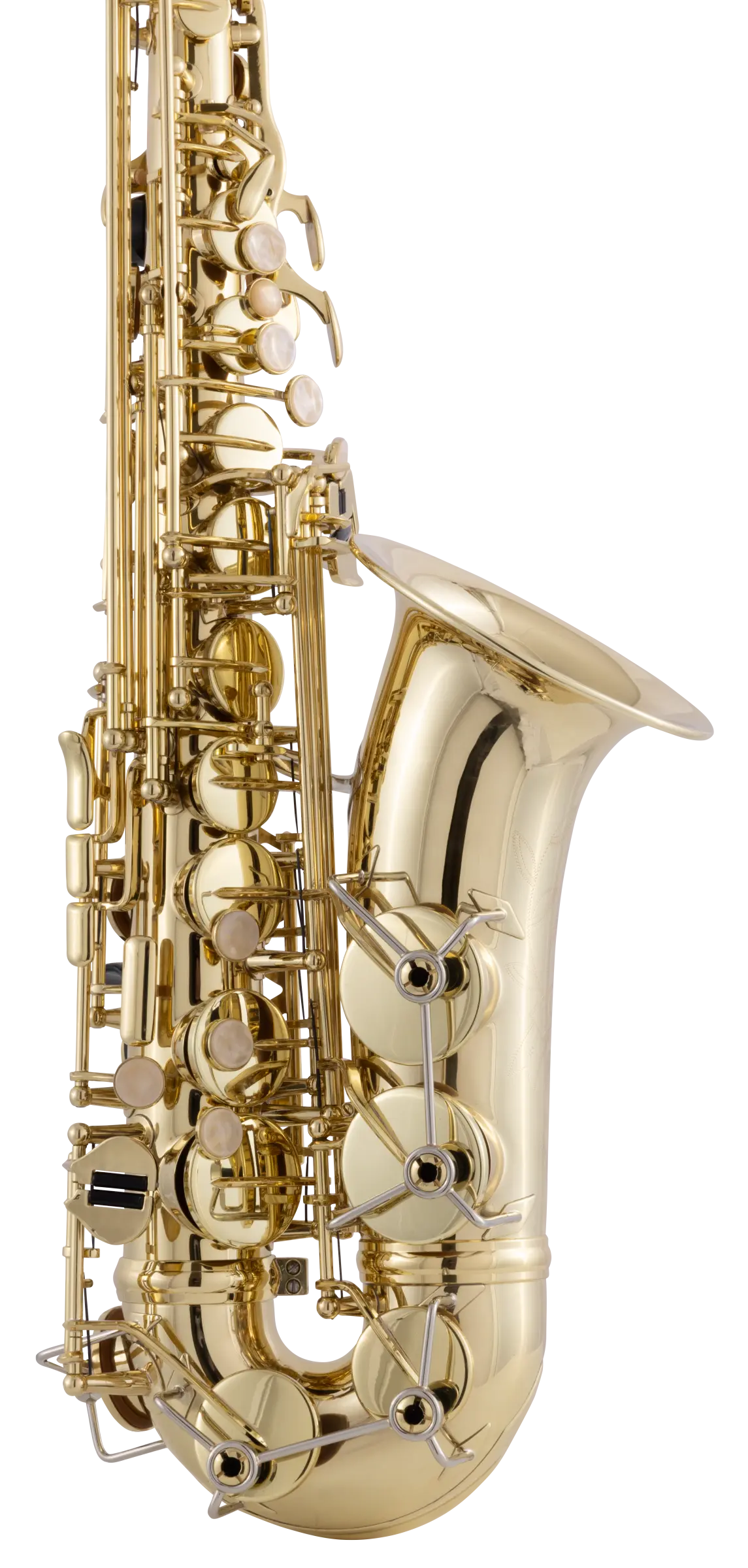 CAS411L Conn Intermediate Alto Saxophone - zoomed in