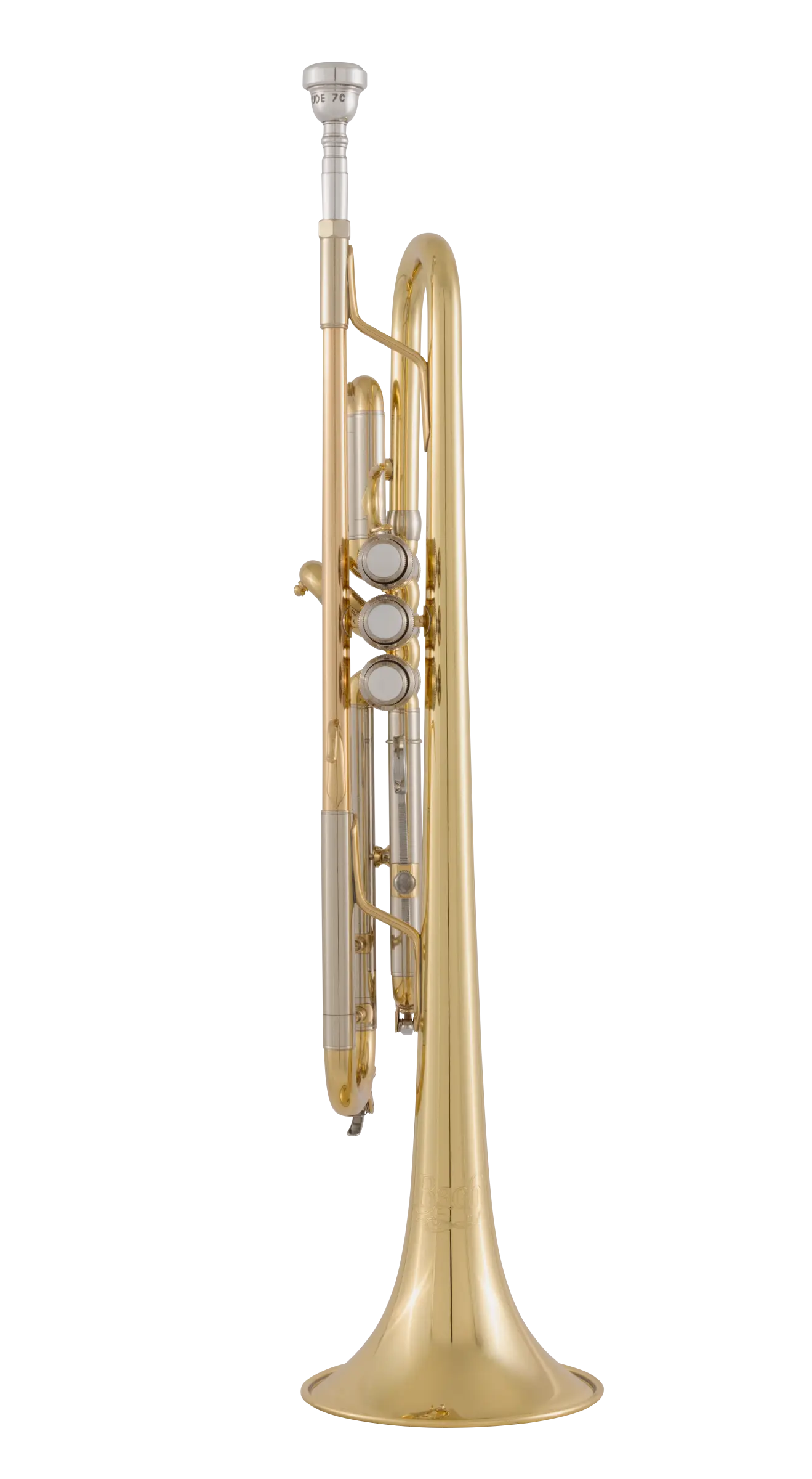 BTR312 Bach Student Trumpet - zoomed in