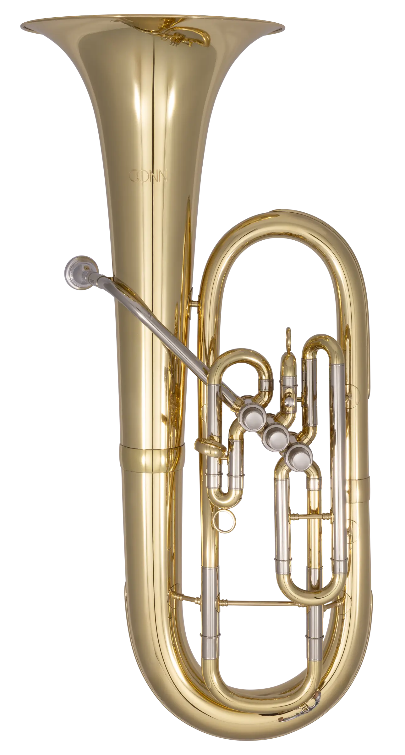 CBH302 Conn Beginner Baritone Horn - zoomed in