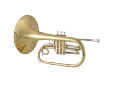 King Ultimate Marching Mellophone Outfit with 2 Mouthpieces KMP611