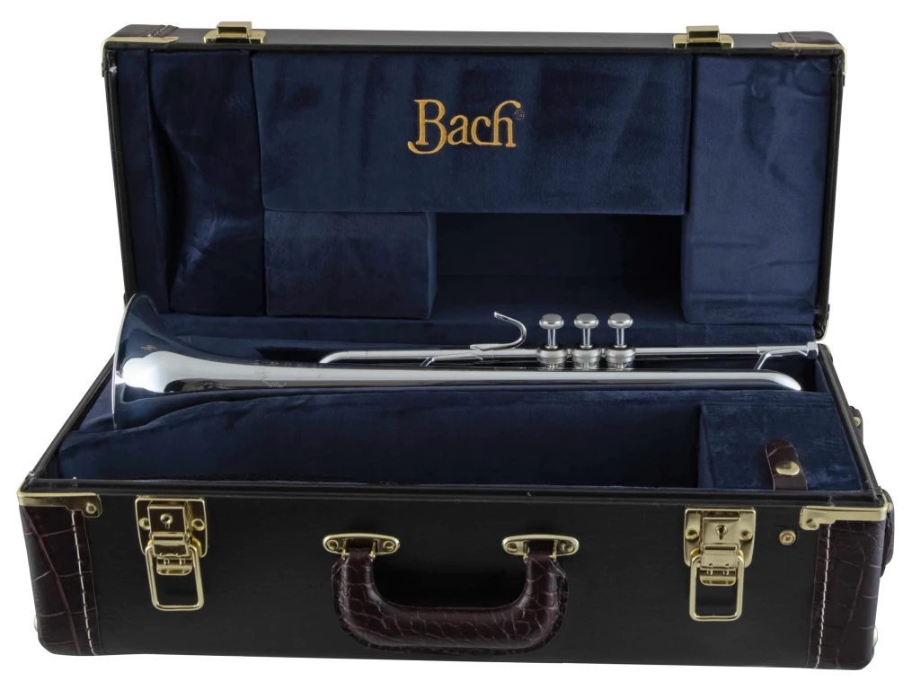 LT190S1B Bach Silver-PlatedFinish Trumpet Ic Fr Hz Fs2