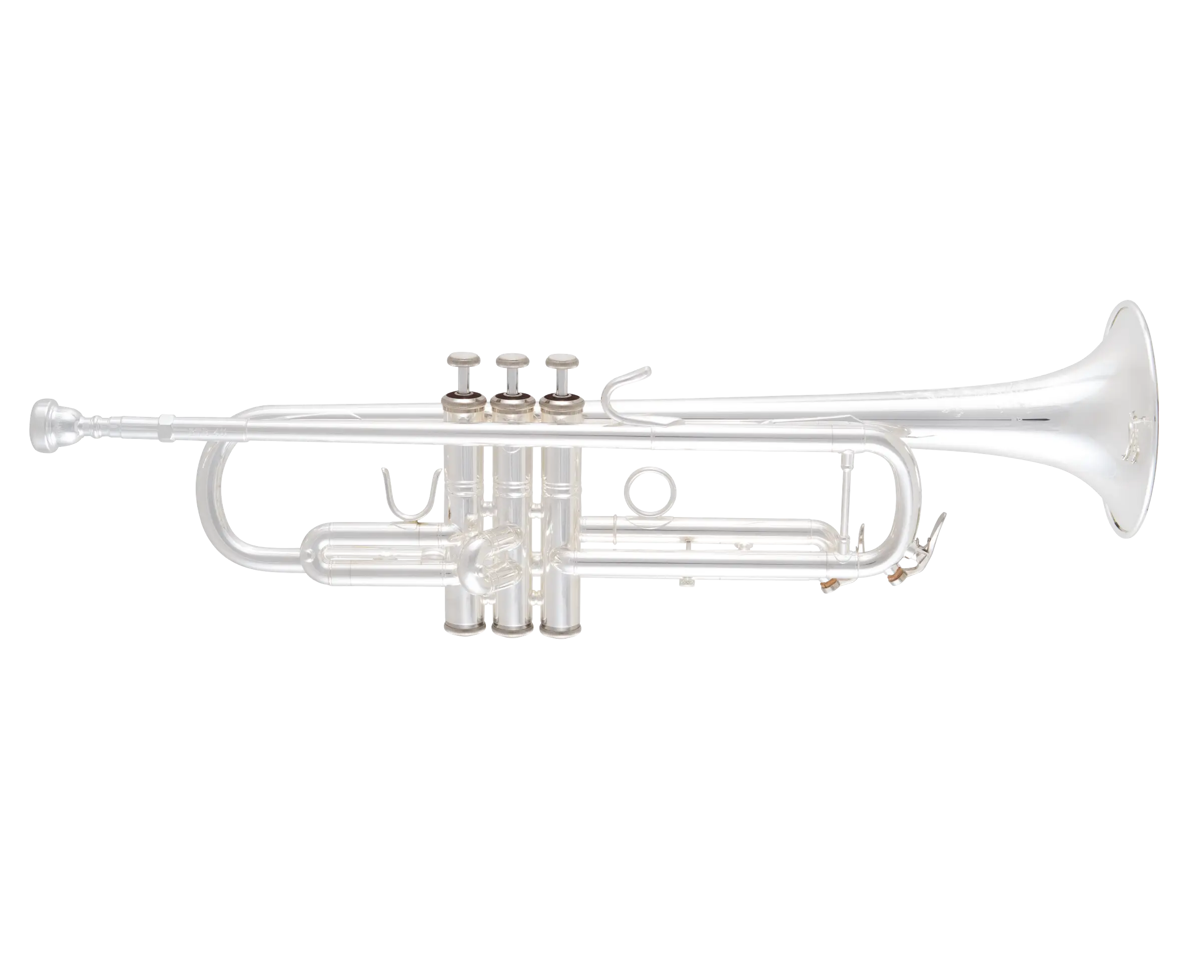 BTR411S Bach Intermediate Trumpet C - zoomed in