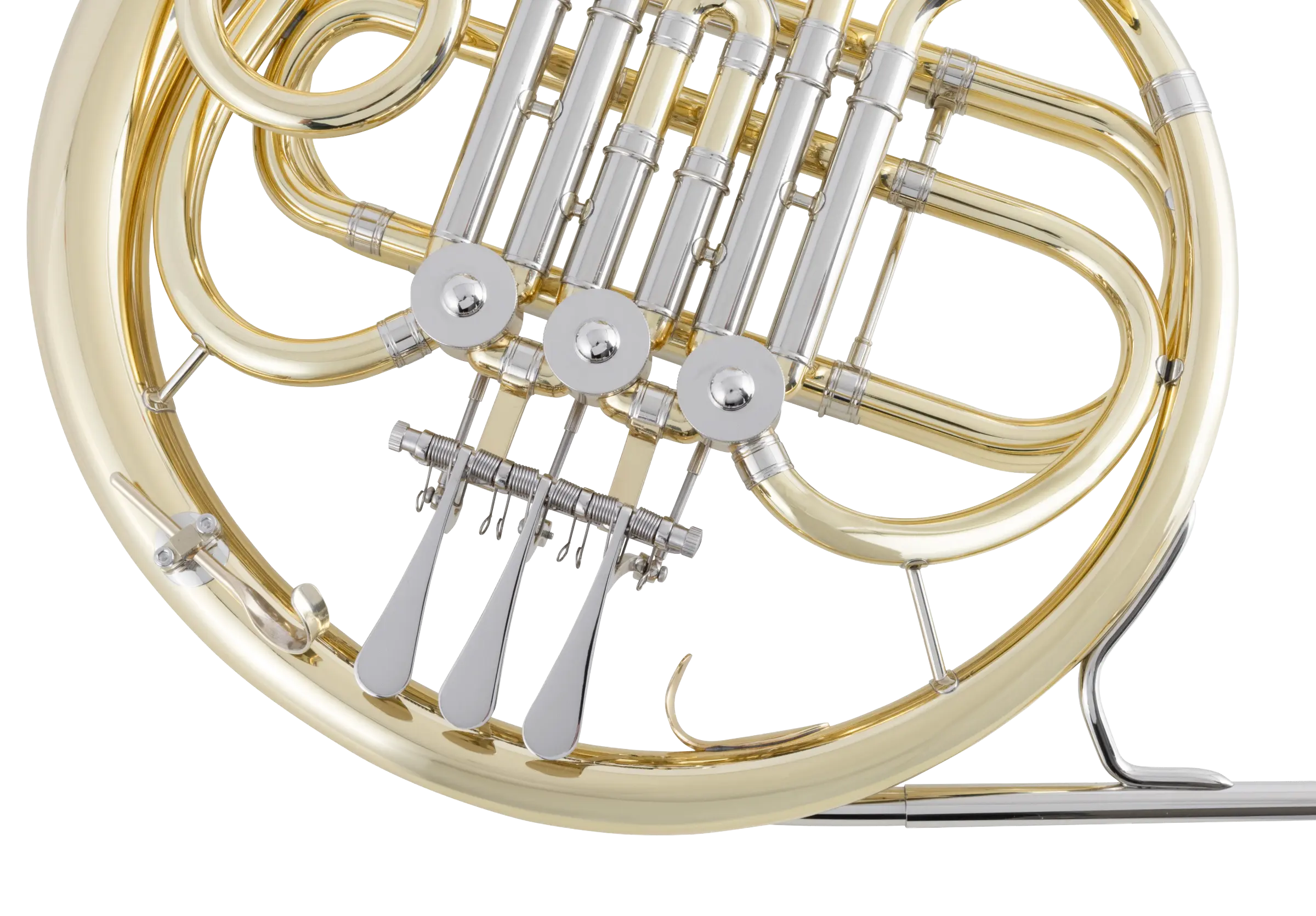 CHR301F Conn Student FrenchHorn - zoomed in